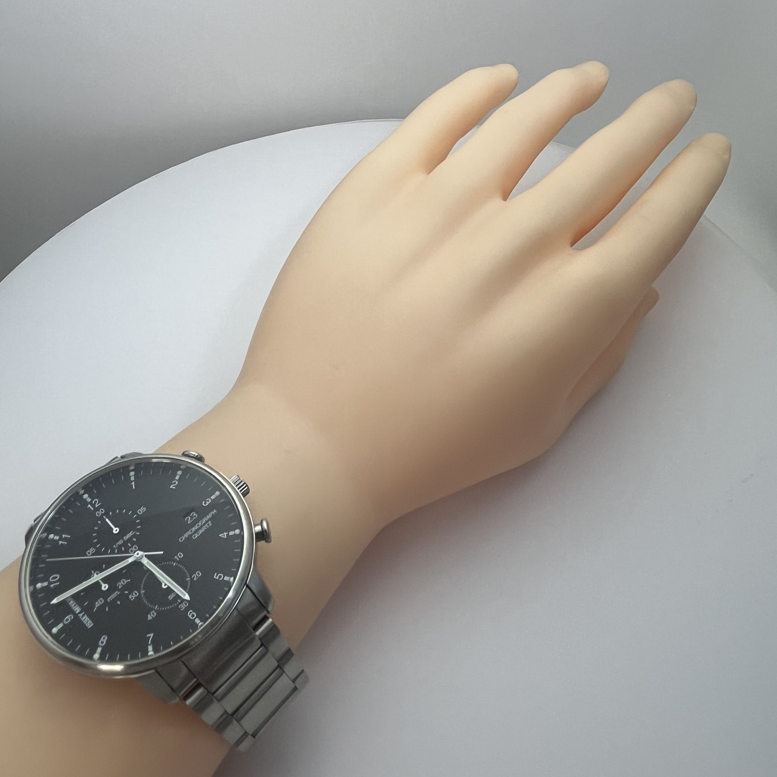 Seiko Issey Miyake C by Ichiro Iwasaki Chronograph Quartz Watch Japan SS #B758