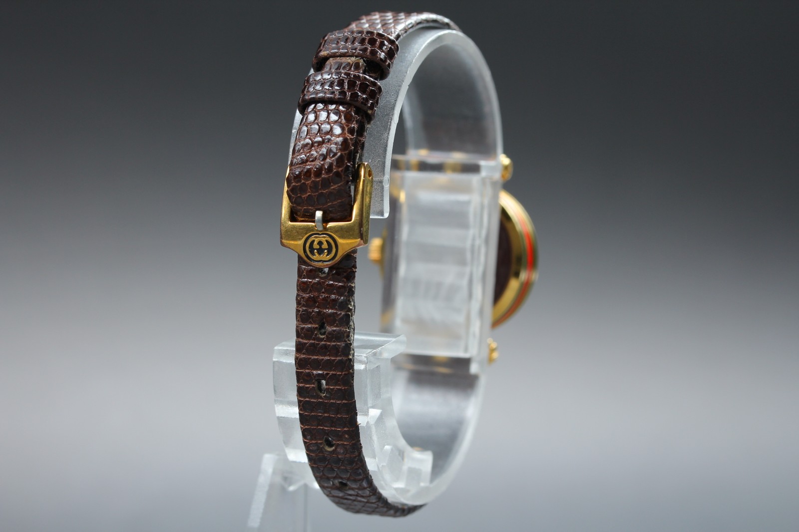 [NEAR MINT] Gucci 2000L Sherry Line Vintage Gold Quartz Ivory Dial Women’s Watch