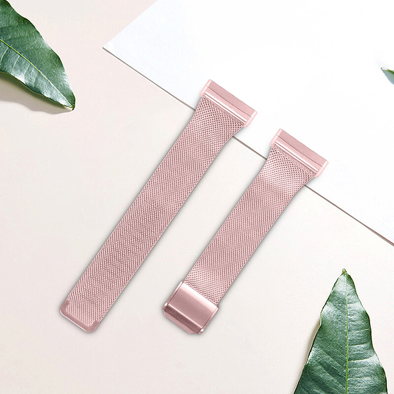 For Fitbit Versa 3 /Sense Stainless Steel Metal Milanese Mesh Watch Band Strap