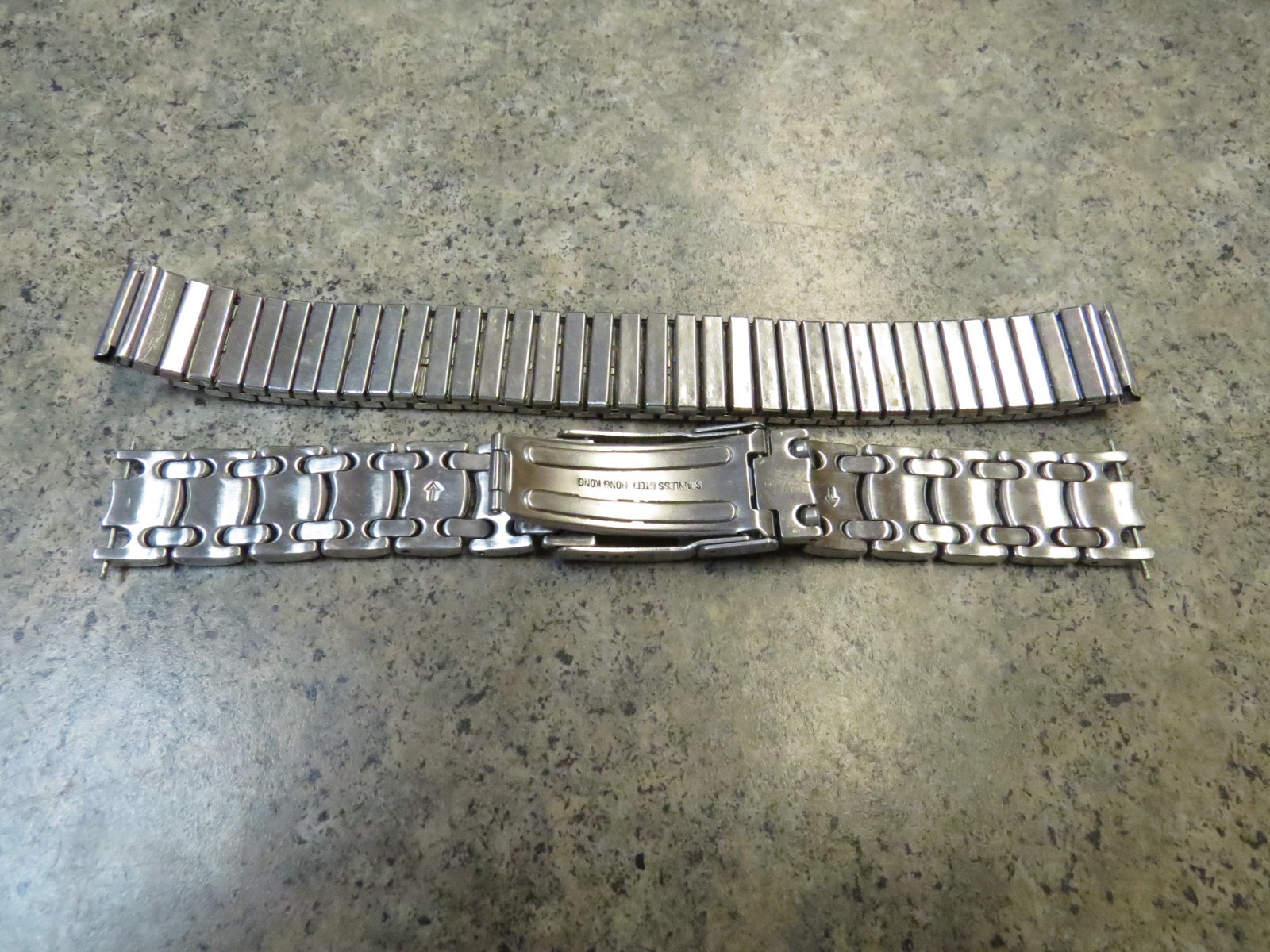 (2) Vintage Watch Bands, Kenneth Cole/Spidel, 3/4″ Wide