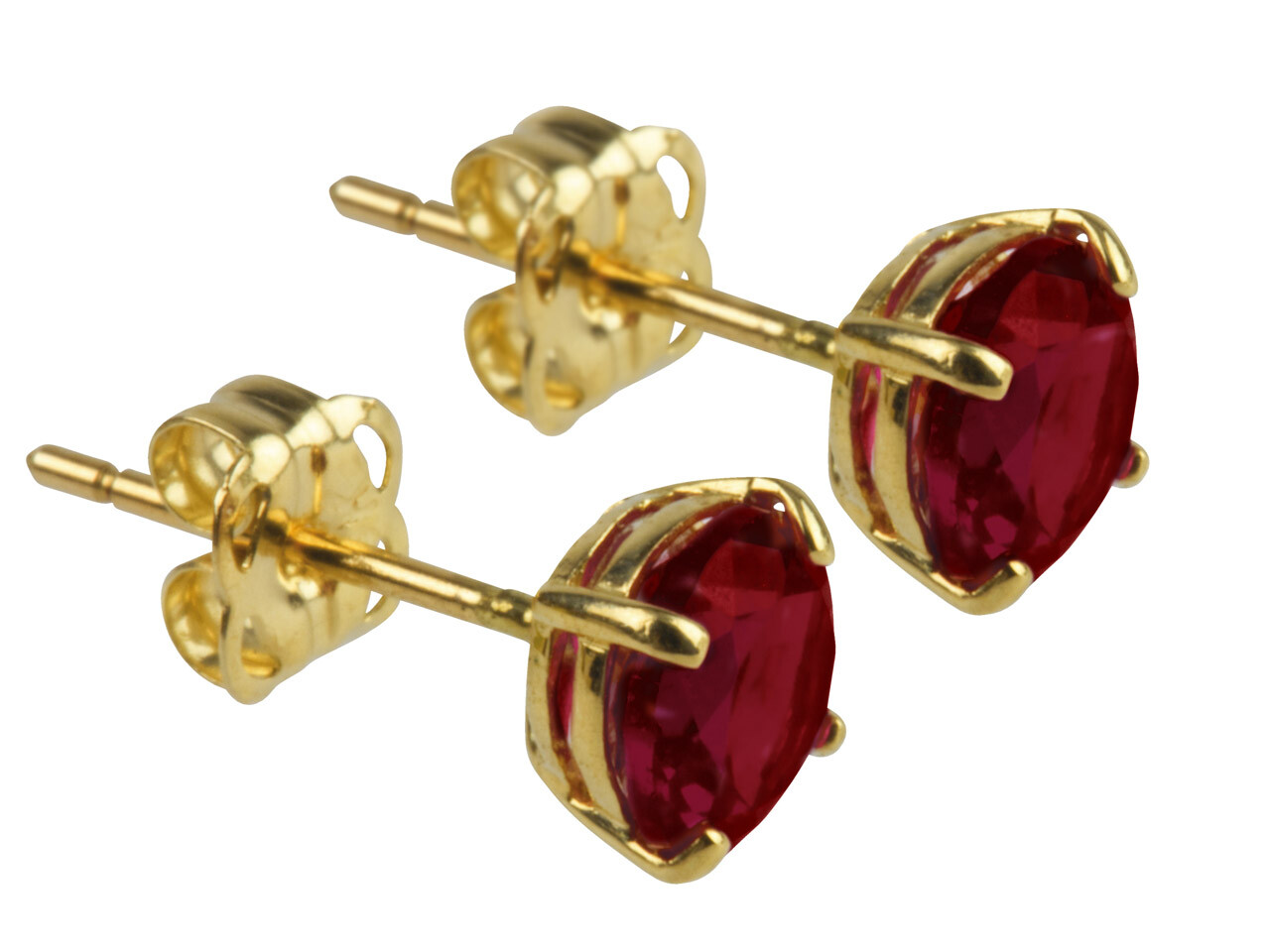 9ct Gold BIRTHSTONE Earrings Butterly ALL MONTHS January – December Gift For Her