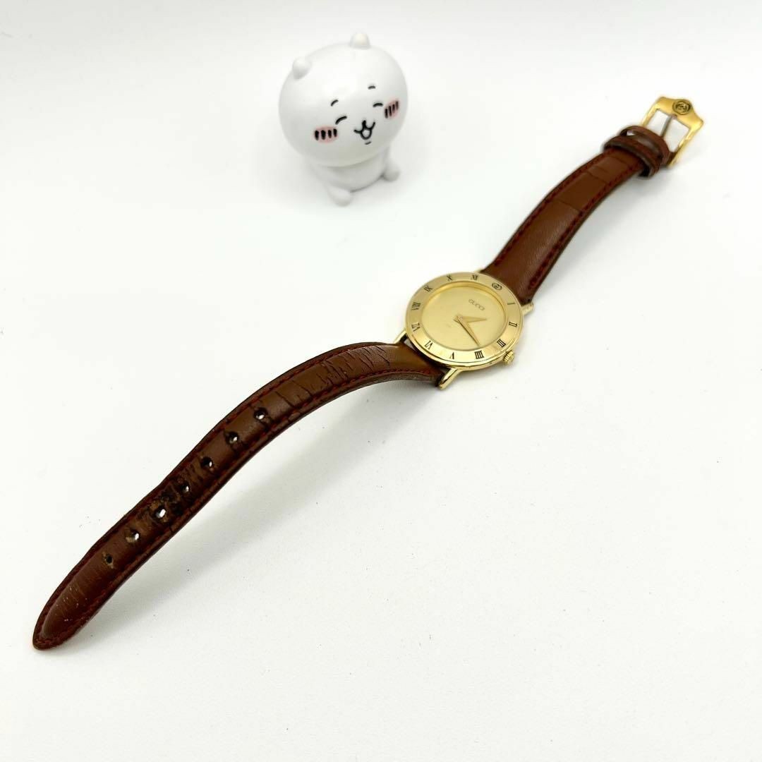 GUCCI 3000.2.L Gold Plated Wristwatch Quartz