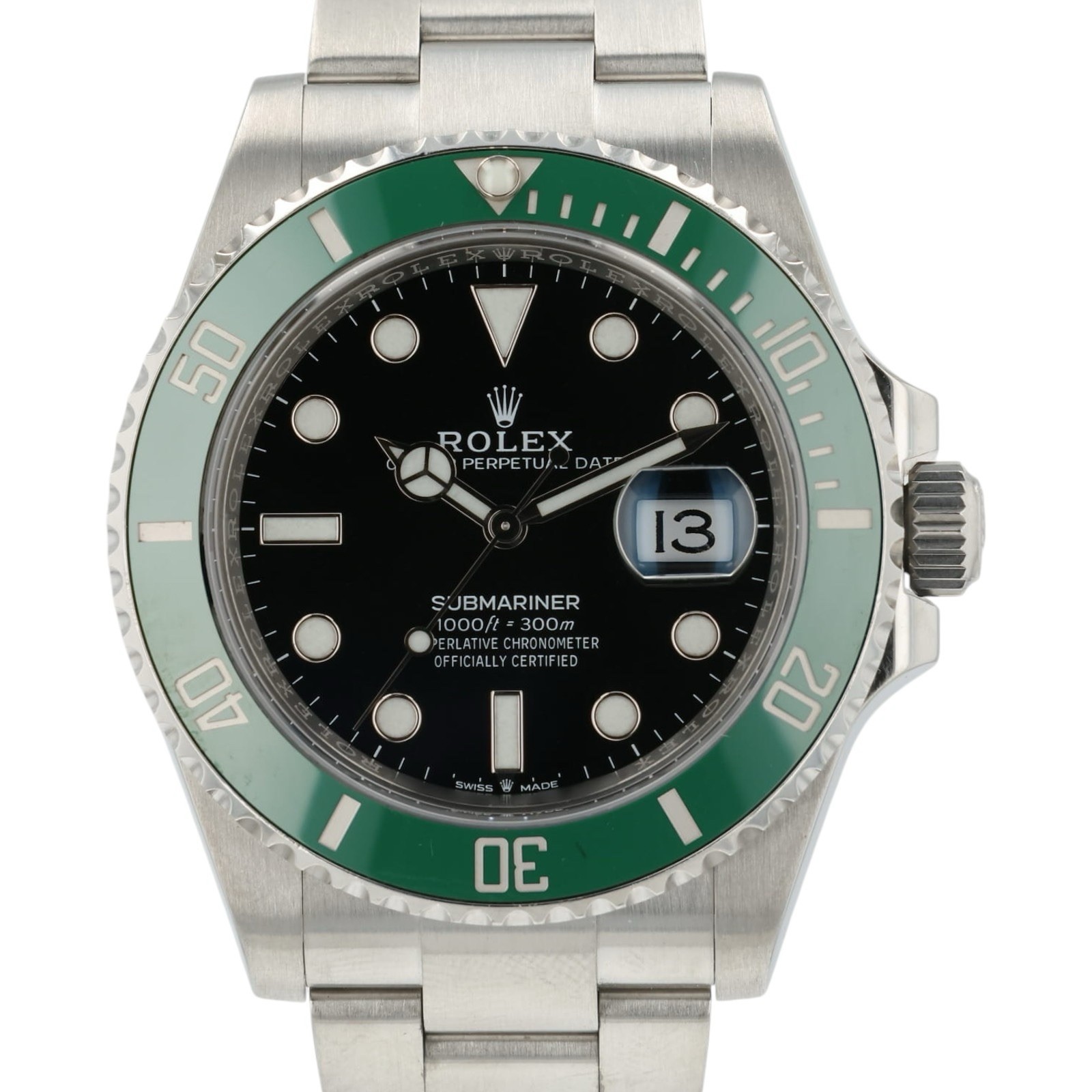 Rolex Submariner Black Dial Stainless Steel 41mm Automatic Men’s Watch 126610LV