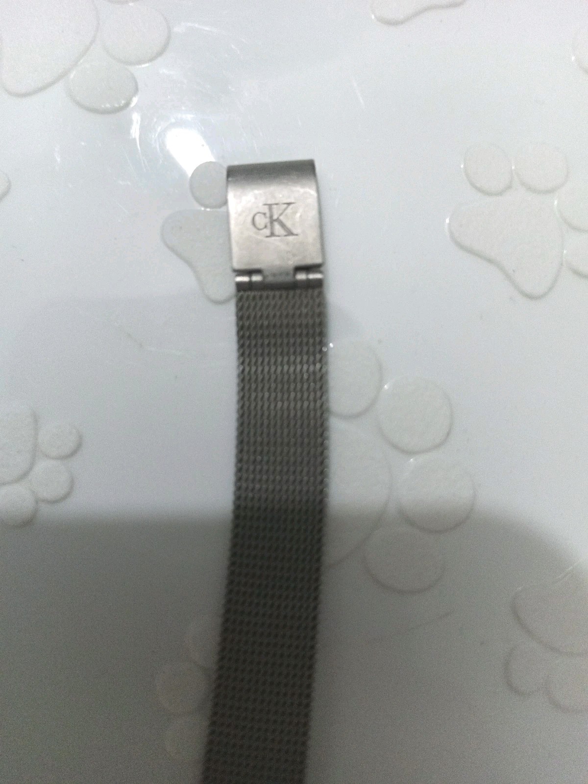 Calvin Klein Watch Men 35mm Black Dial Steel Round K03311Small Seconds(Not Work)