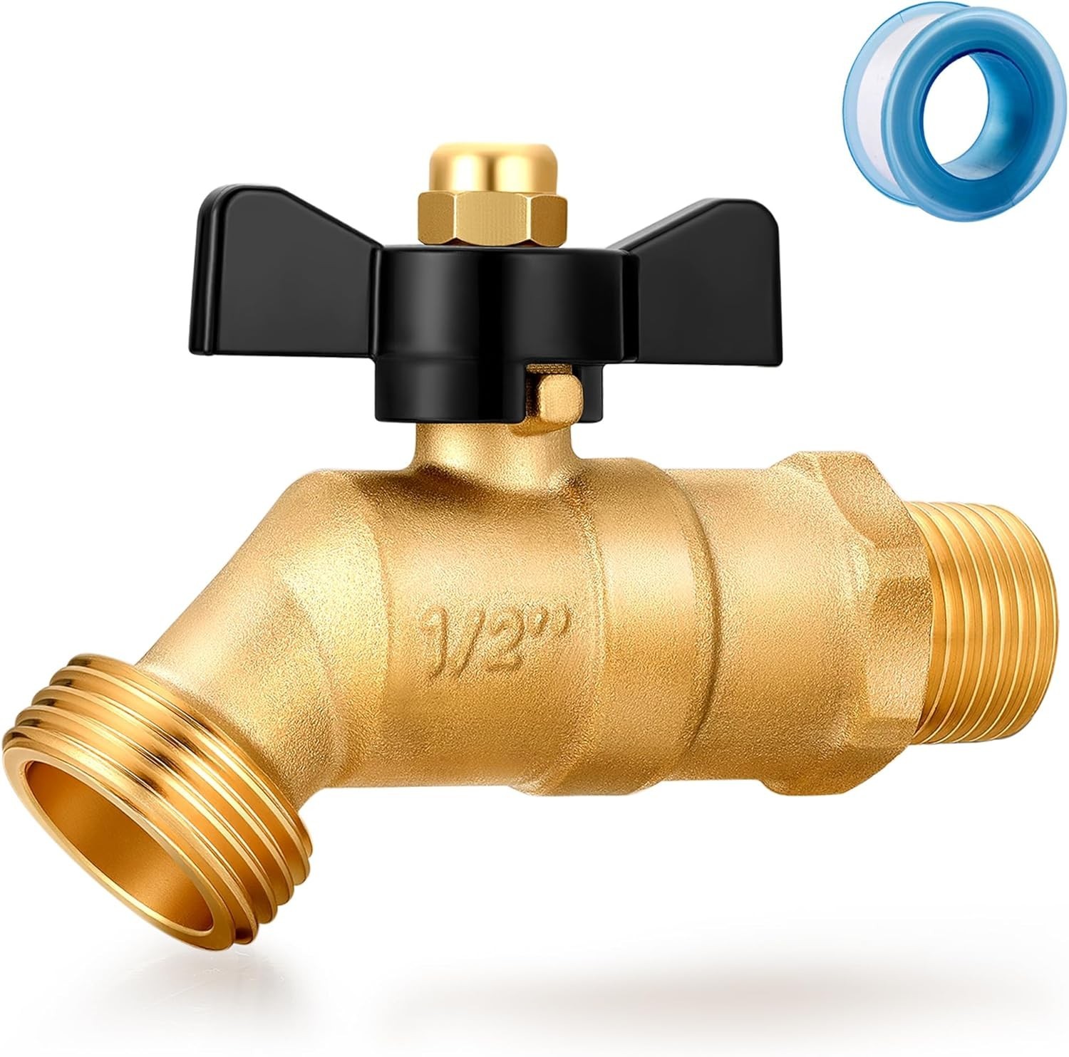 Full Flow Male outdoor-faucets Hose Bibb 3/4″ Male NPT inlet Connection with …
