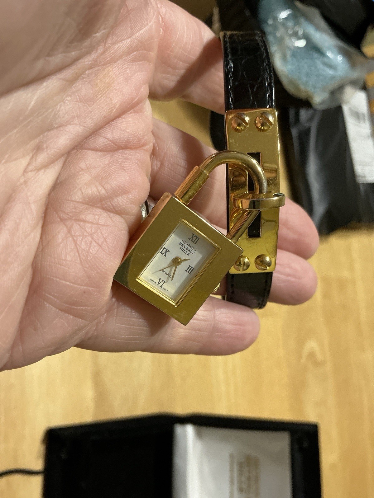 Vintage Giorgio Hills Padlock Watch
