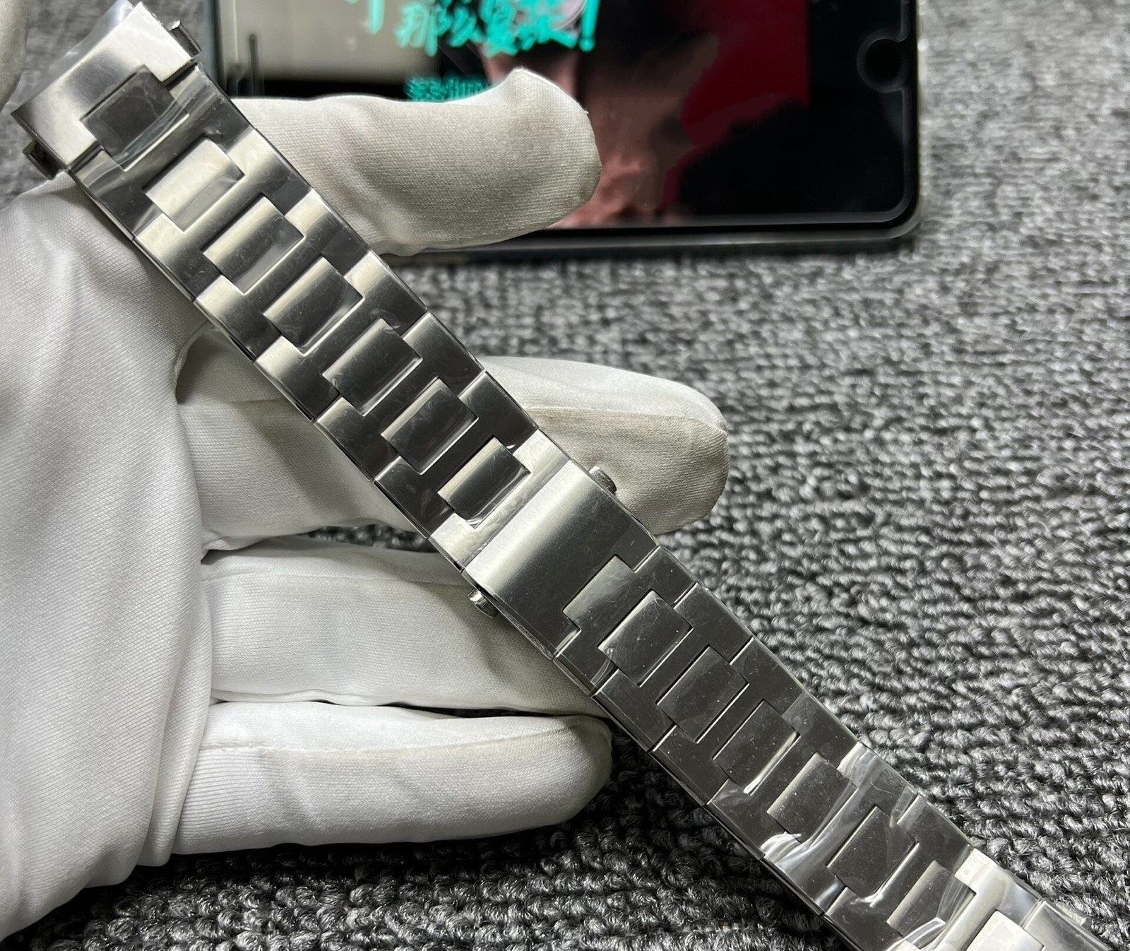 22mm Watchband For IWC Marine Timepiece Series Stainless Steel Bracelets Strap