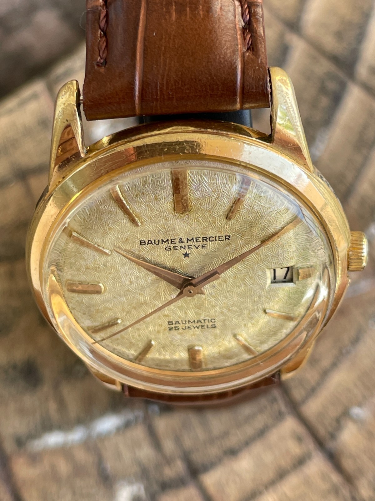 Vintage Baume & Mercier Geneve Baumatic Automatic Felsa 692 – Just Serviced!