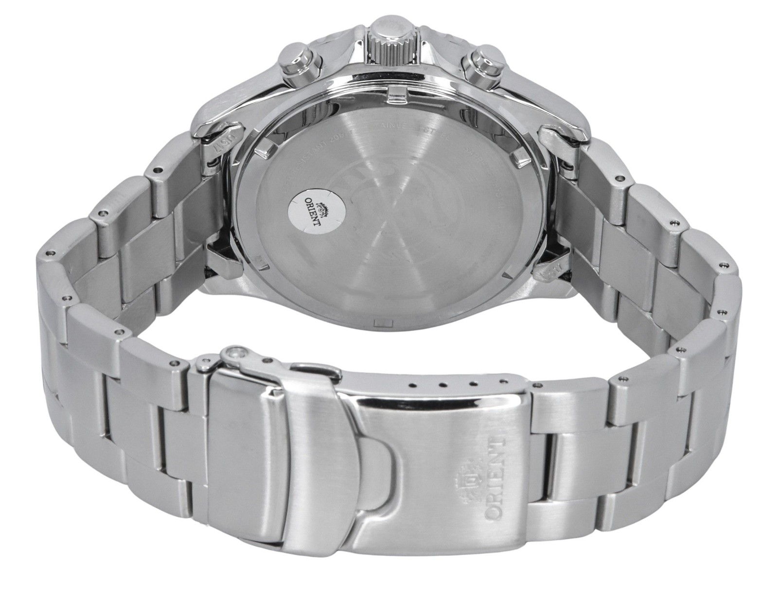 Orient Stainless Steel Black Dial Solar Diver’s RA-TX0201L10B 200M Men’s Watch