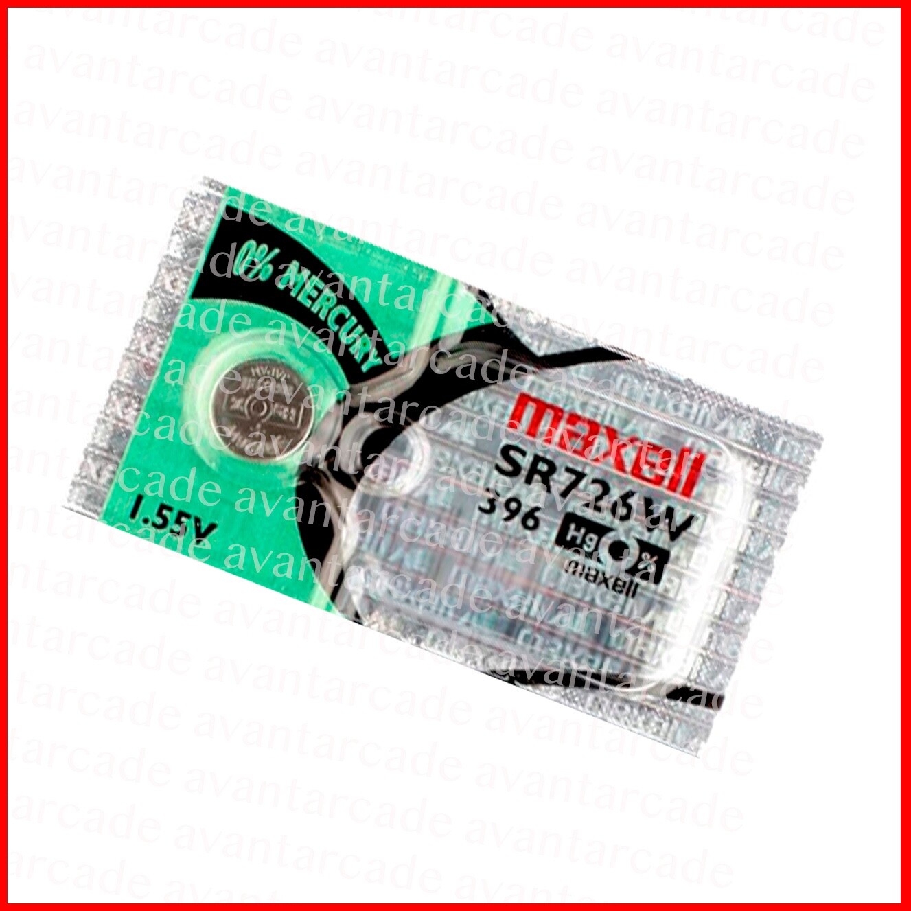 Maxell 396 SR726W 1x Silver Oxide Watch Battery 1 Battery FAST SHIP