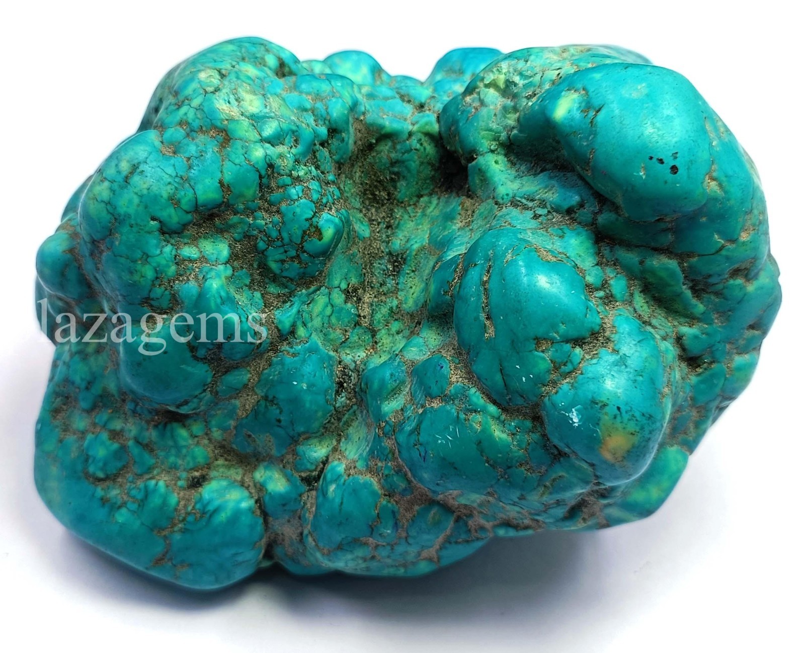 3542Ct Natural Sky Blue Turquoise EGL Certified Tumble Rough Loose Gemstone 5ARO