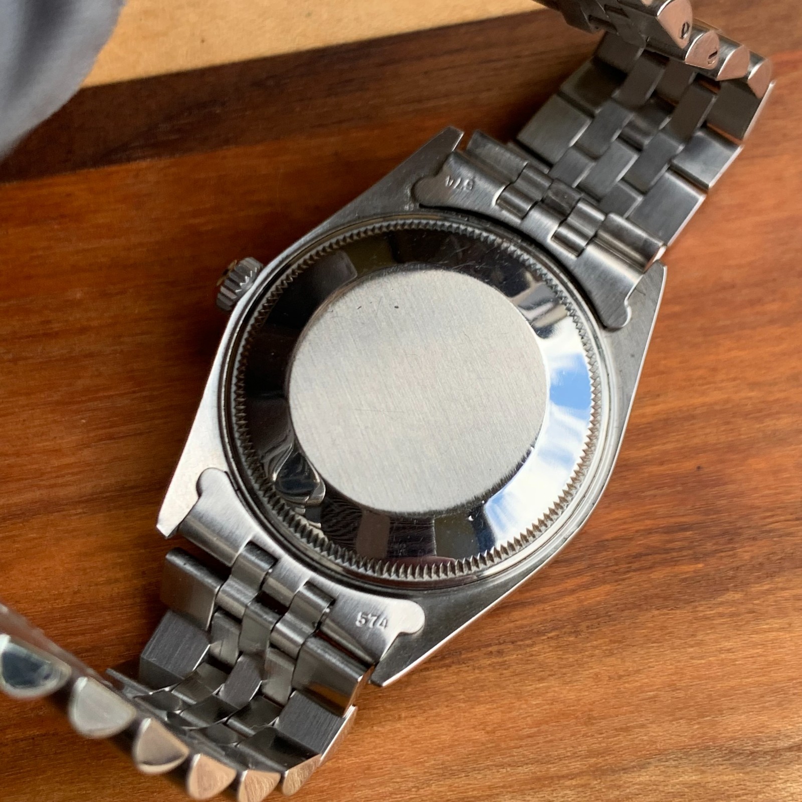 Rolex Oyster Perpetual Date Ref. 15000 Grey Dial Automatic Wristwatch
