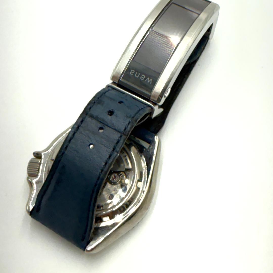 SEIKO 4R35-03B0 Automatic 23 Jewels 42mm Black Dial Black Case Bracelet Watch