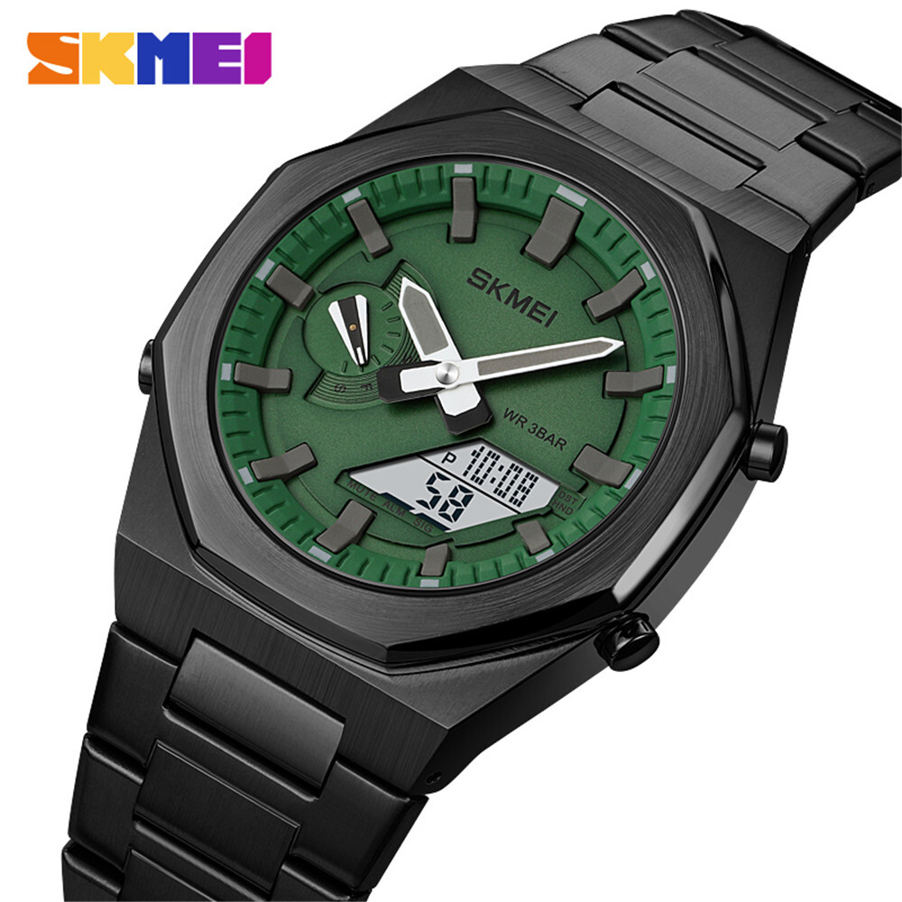 SKMEI Men Watch Luxury Military Wristwatch LED Digital Quartz Sport Watches Male
