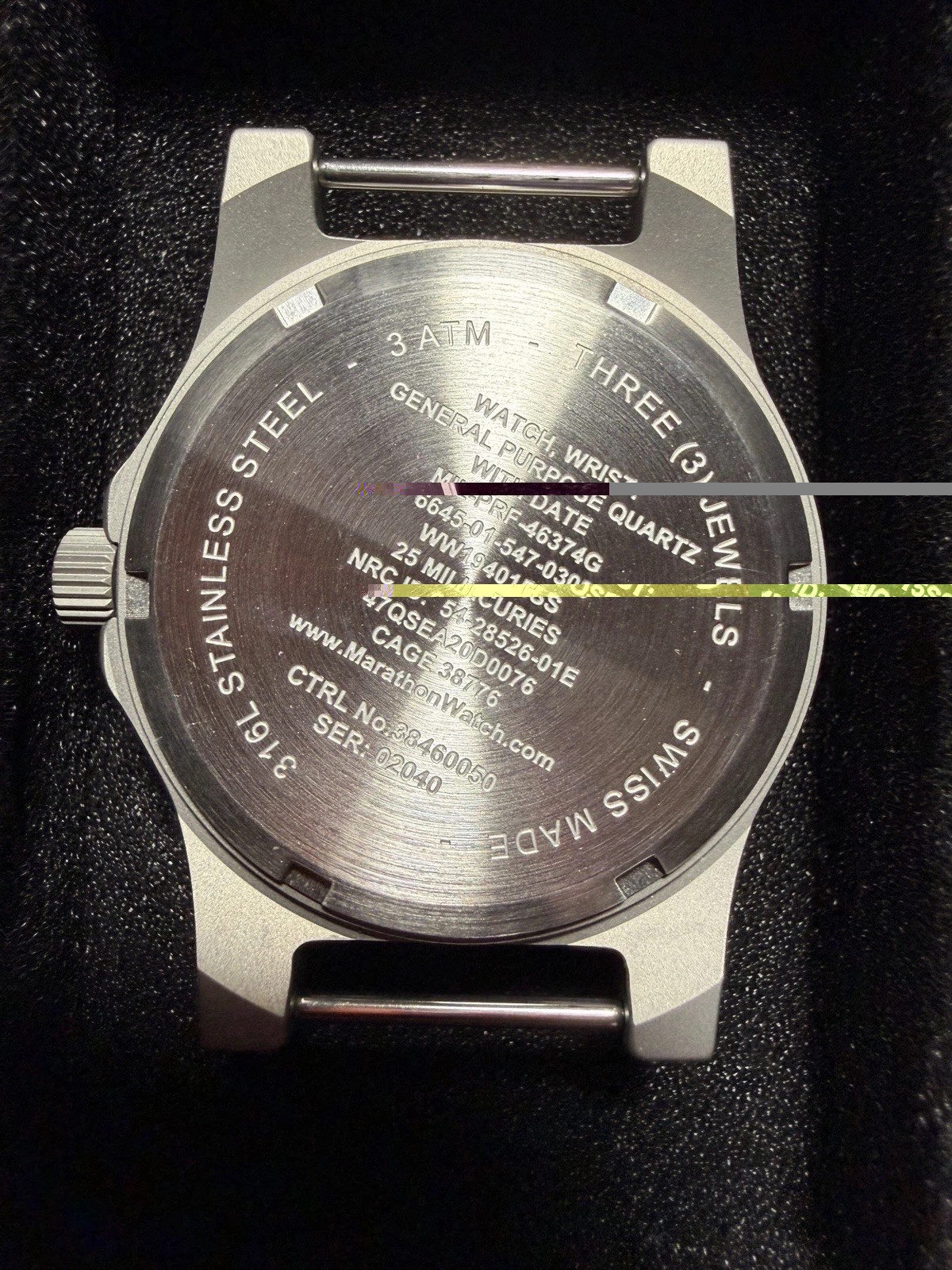 Brand New Marathon SSGPQ-D Officer’s General Purpose Quartz Watch w/Date