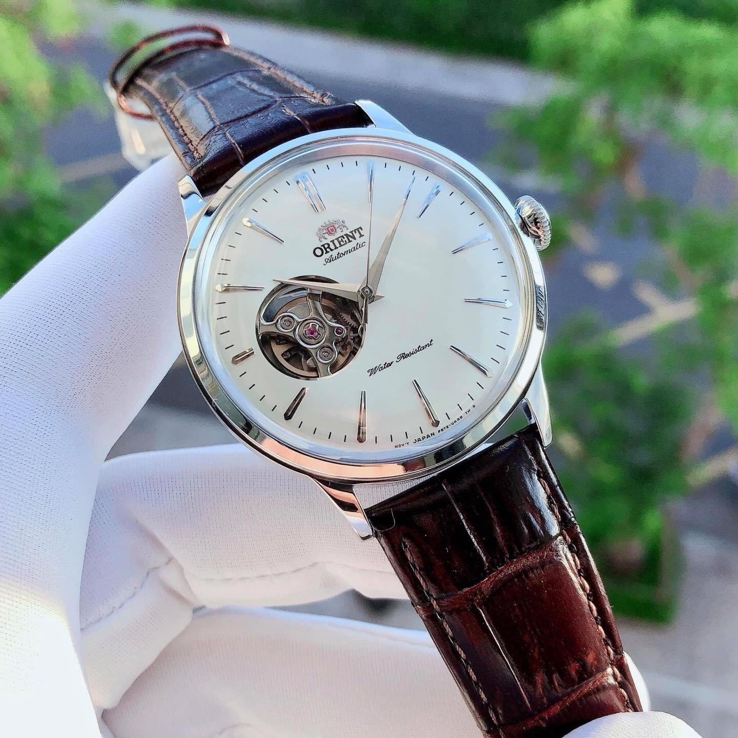 Orient Bambino Open Heart RA-AG0002S White Dial 40.5mm New Full Set Men’s Watch