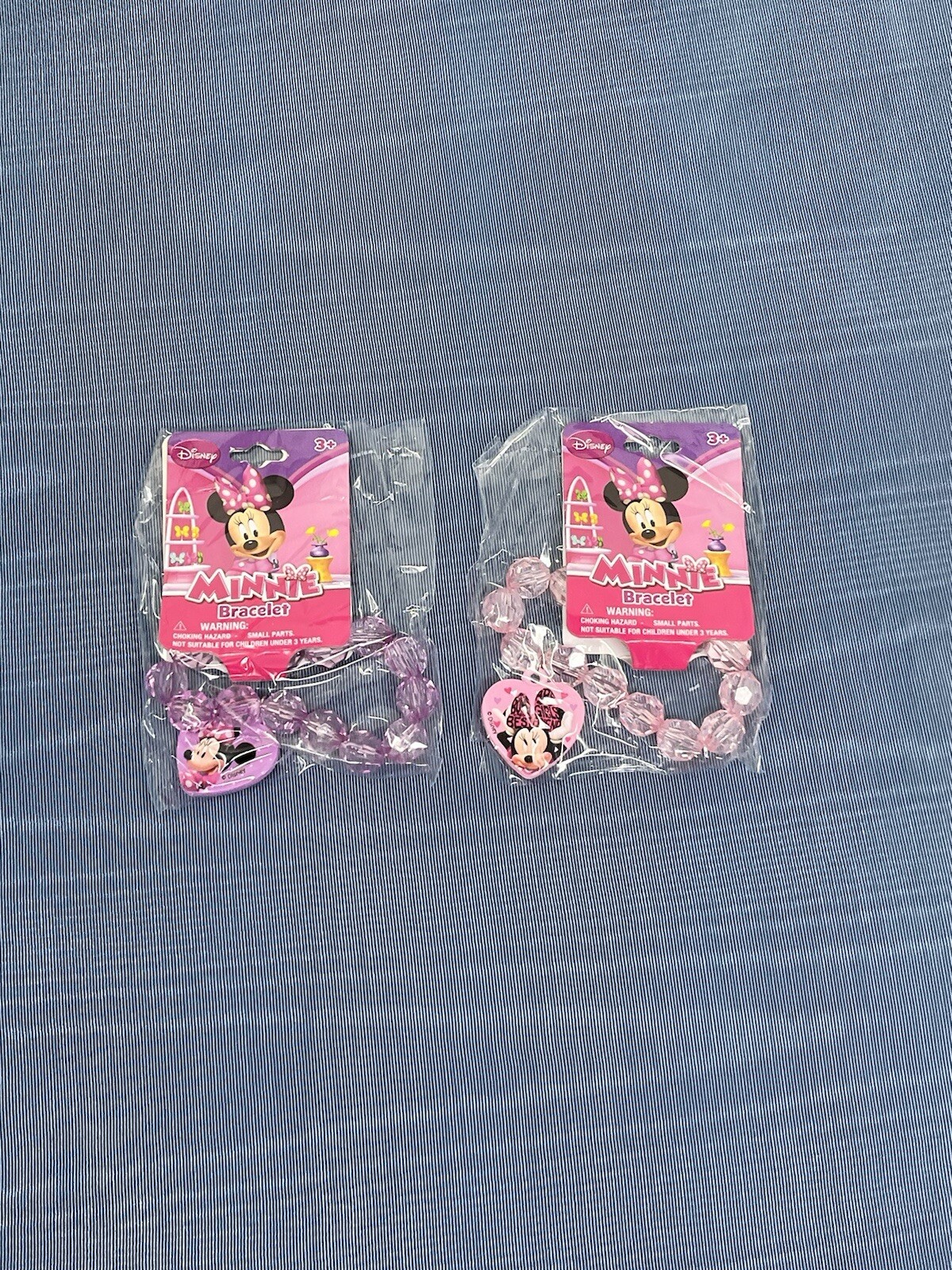 Amscan Disney Minnie Mouse Bead Bracelet Kids Accessories New