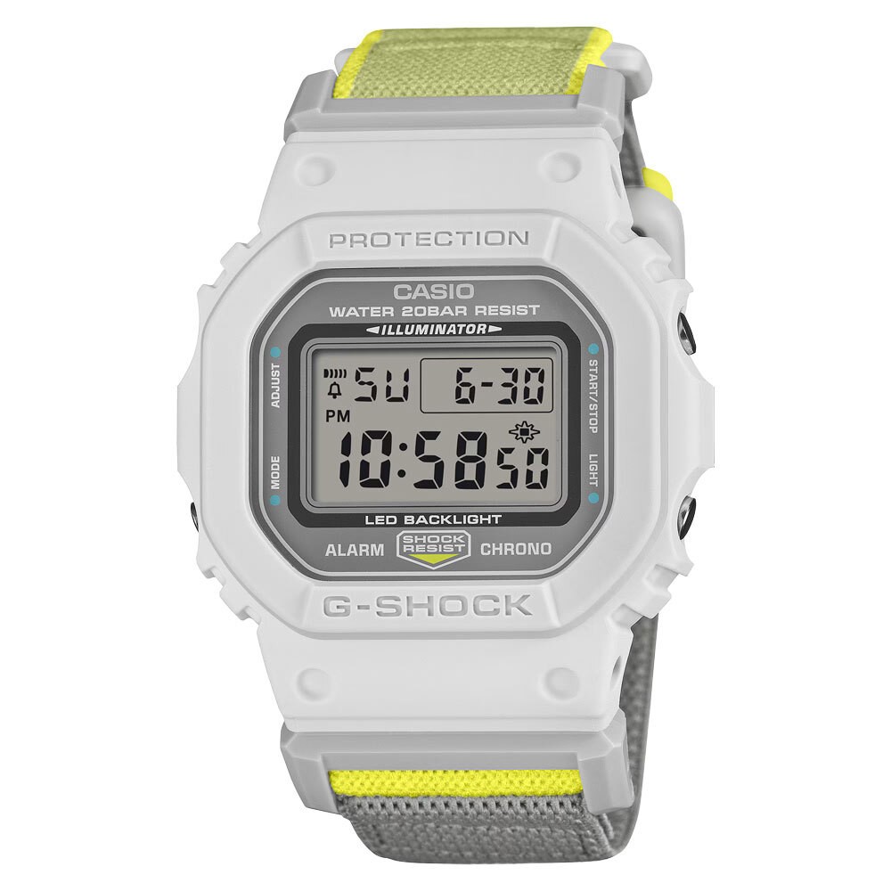 Watch Casio G Shock G SHOCK DW 5600MNC 7A8JF NEW CLOTH BAND Series Stopwatch Men