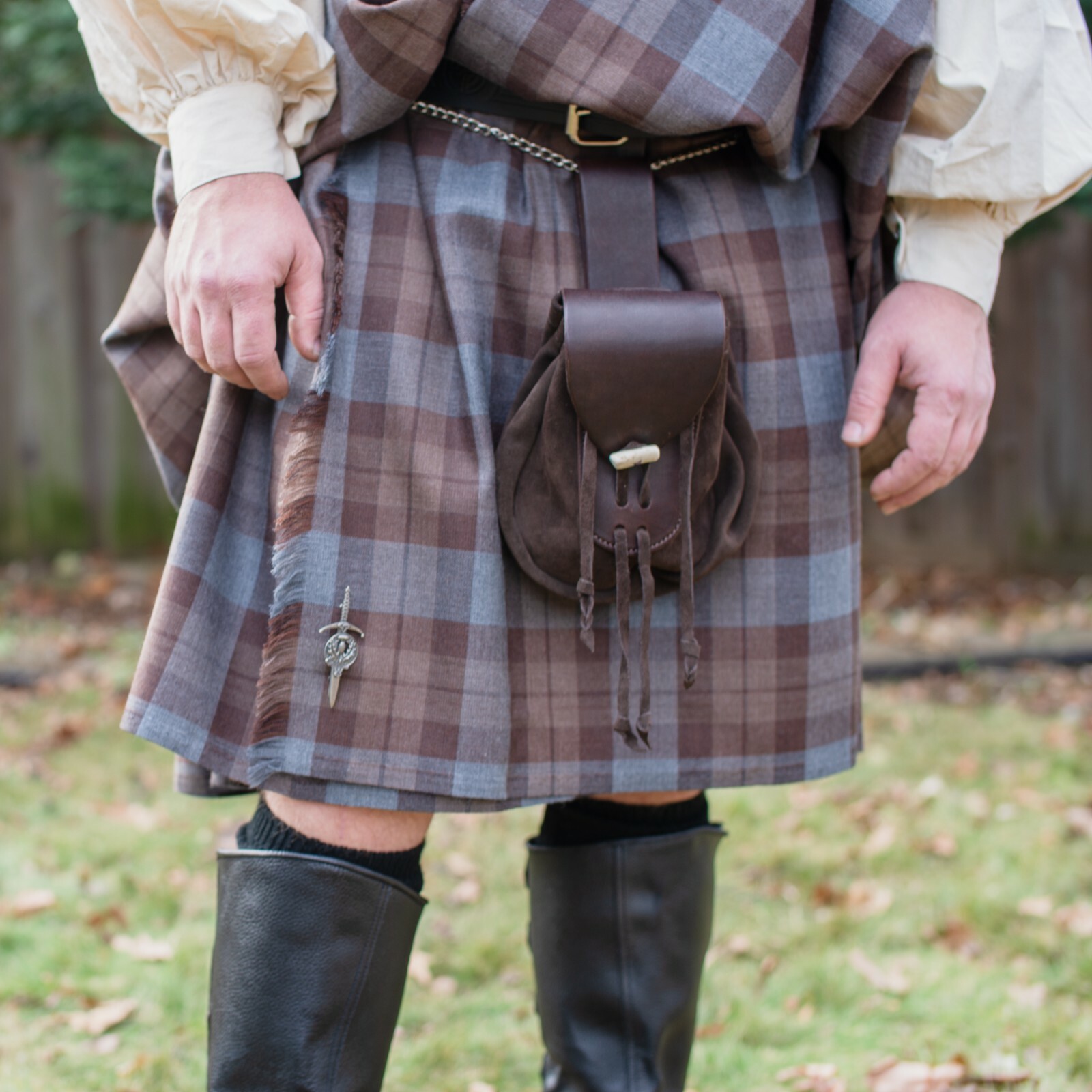 Pewter Clan Crest Kilt Pin/Brooch – Made In Scotland