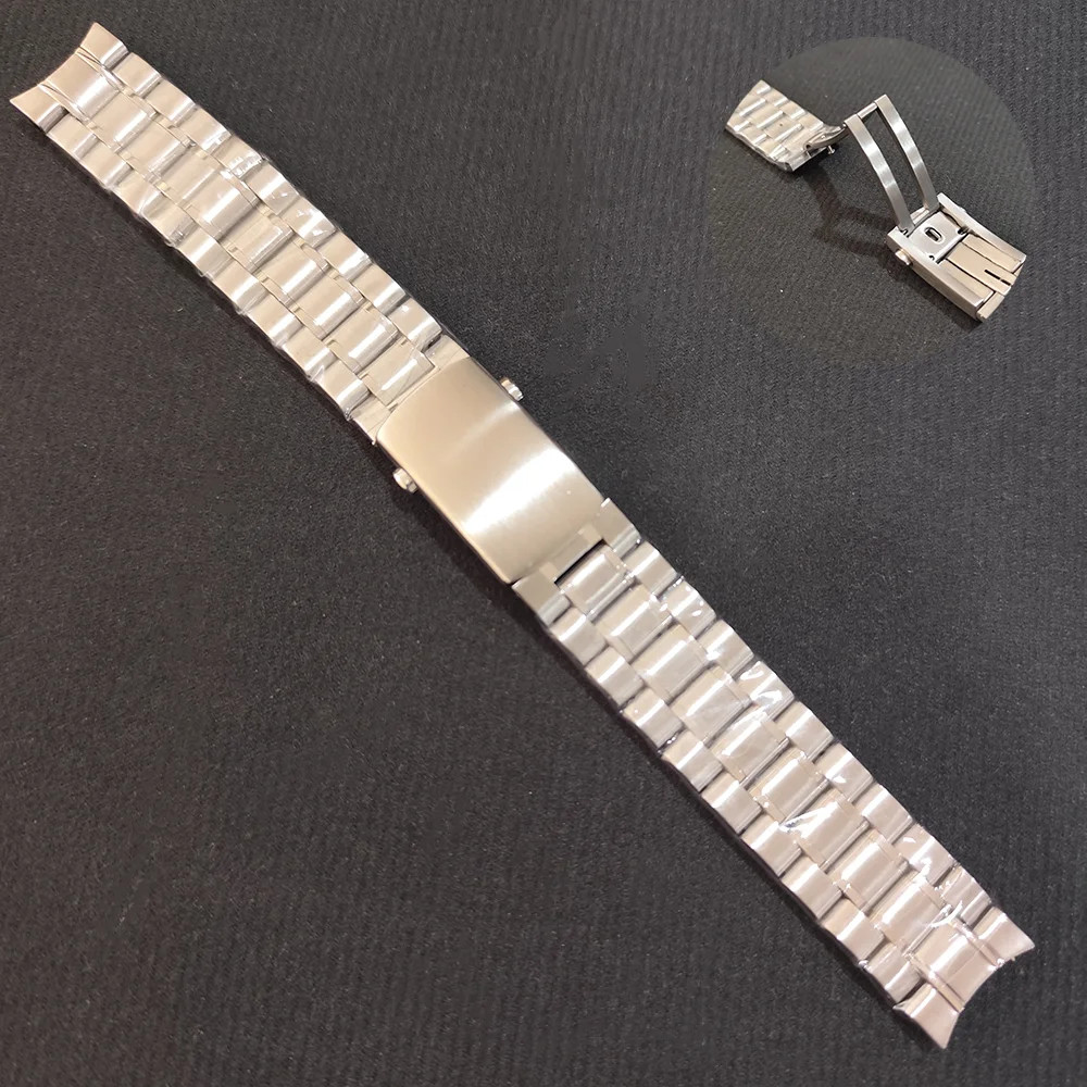 For VK63 Moon Watch 39.7MM Case Moon Pattern Back Chronograph Stainless Steel