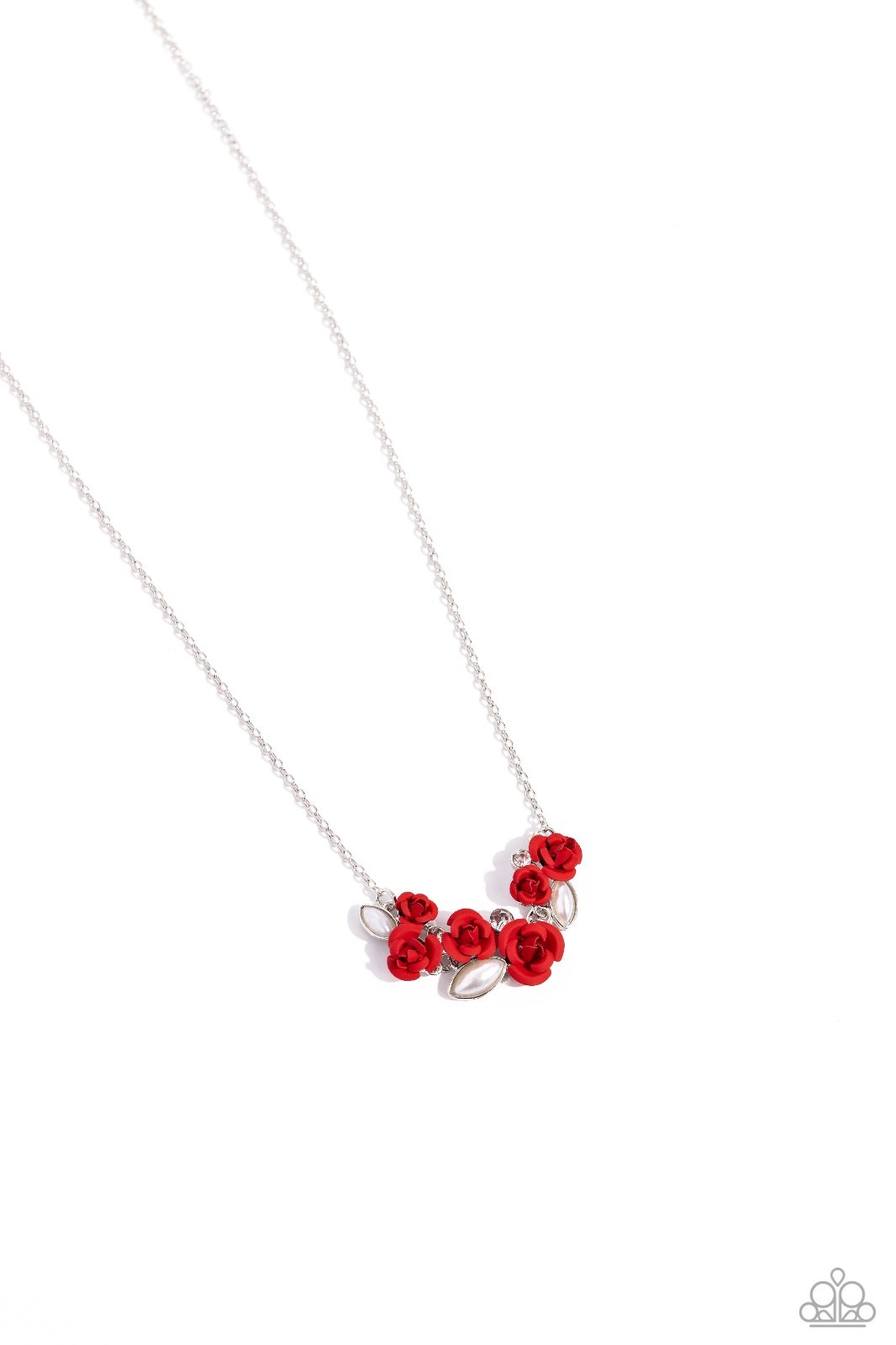 Paparazzi AI-Rose Ready Necklace, Choose Your Color, Multi or Red, NWT