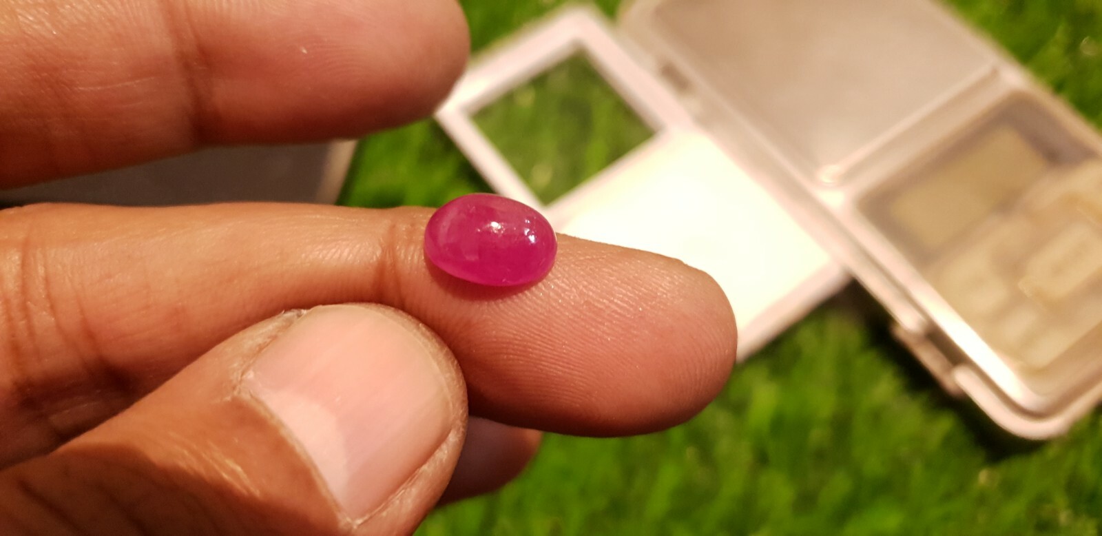 Mozambique Ruby 4.50 Cabochon No Heat No Treatment 100%Natural Ruby cabution