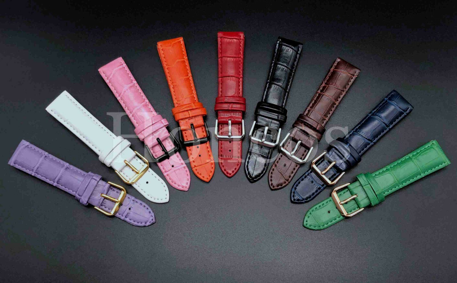 12-14-16-18-20-22MM GENUINE LEATHER WATCH BAND STRAP FITS FOR BULOVA ALLIGATOR