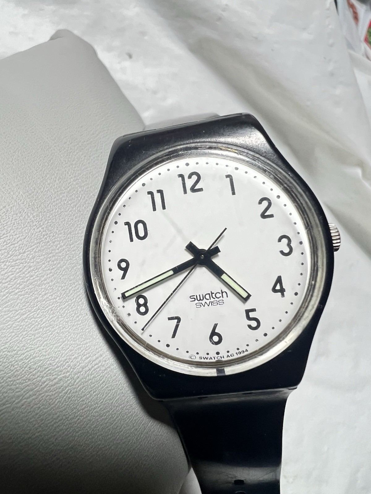 Swatch (Something NEW Ladies)LB153,vintage,AG1994,33mm Case,unisex,WR30,Swiss.