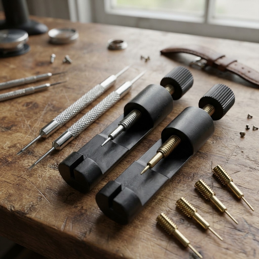 Portable Watch Link Removal Kit – Perfect for Home and Travel Watch Adjustments