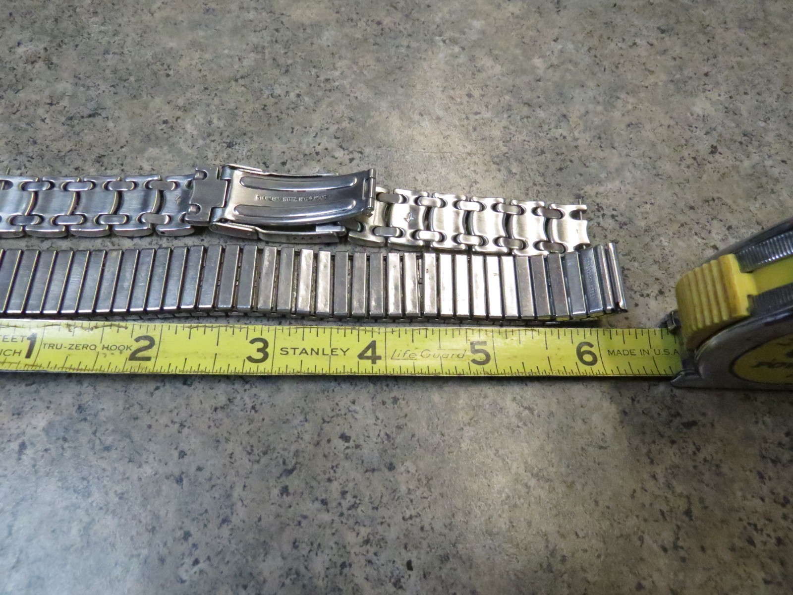 (2) Vintage Watch Bands, Kenneth Cole/Spidel, 3/4″ Wide
