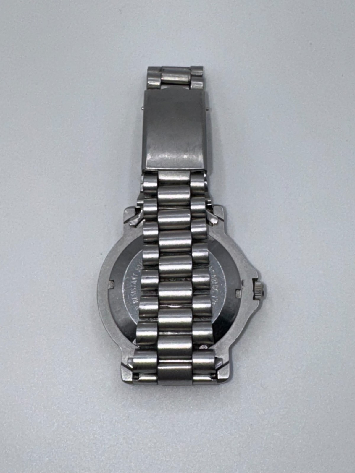 Swiss Army Automatic Men’s Watch Black Dial Vintage Stainless Steel 16cm Wrist