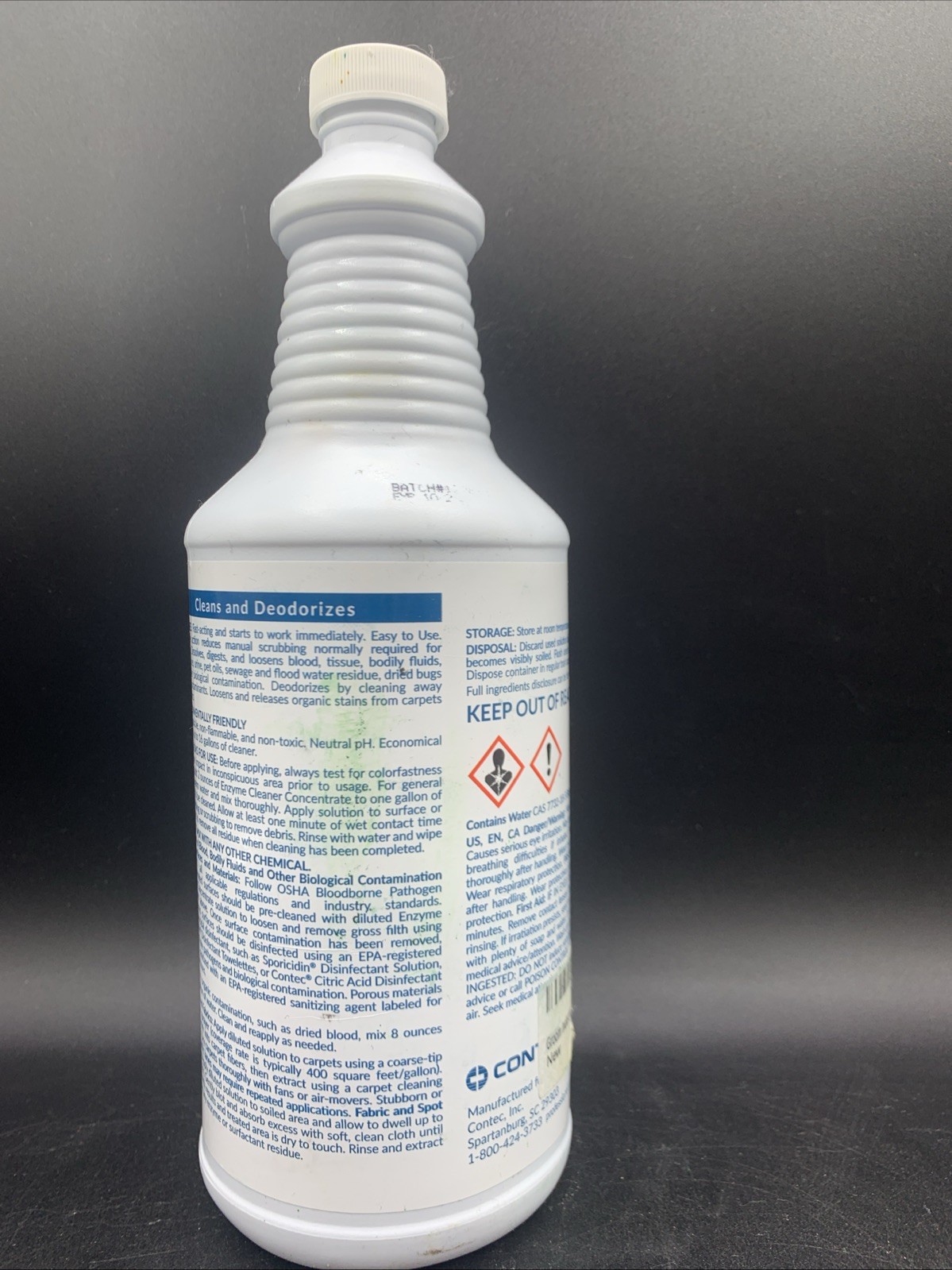 Sporicidin Enzyme Cleaner Concentrate – 1 Quart / 946 mL