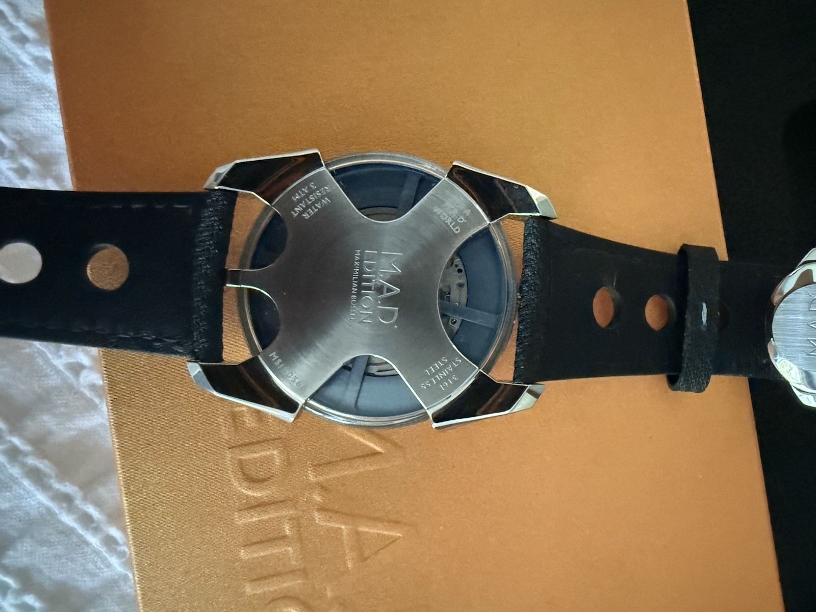 MB&F Mad Editions M.A.D.1s Ice Blue MBF Limited Edition with Box & Papers