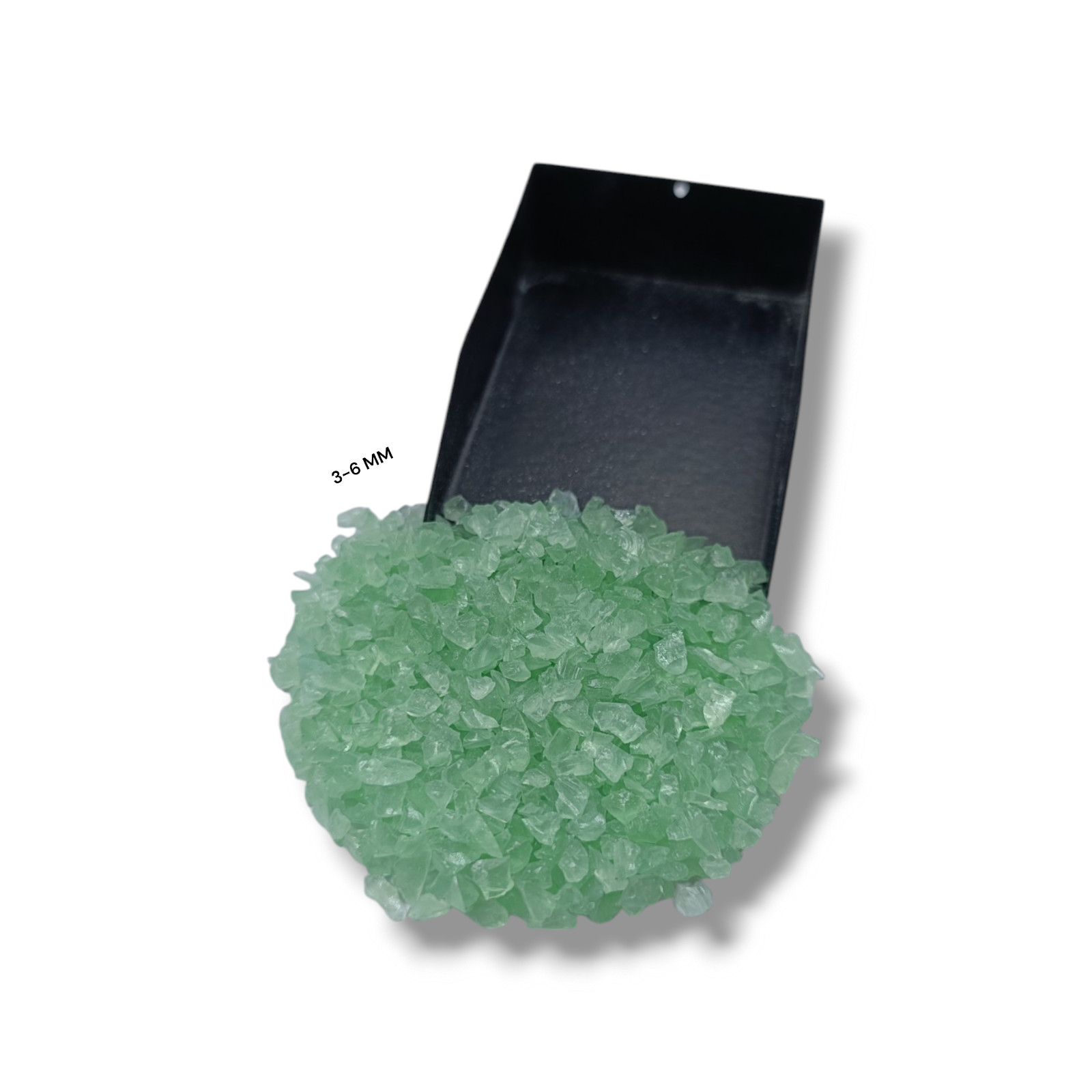 Crushed Opaque Blue Hydro Quartz Crushed Gemstone Coarse All Size For Inlays