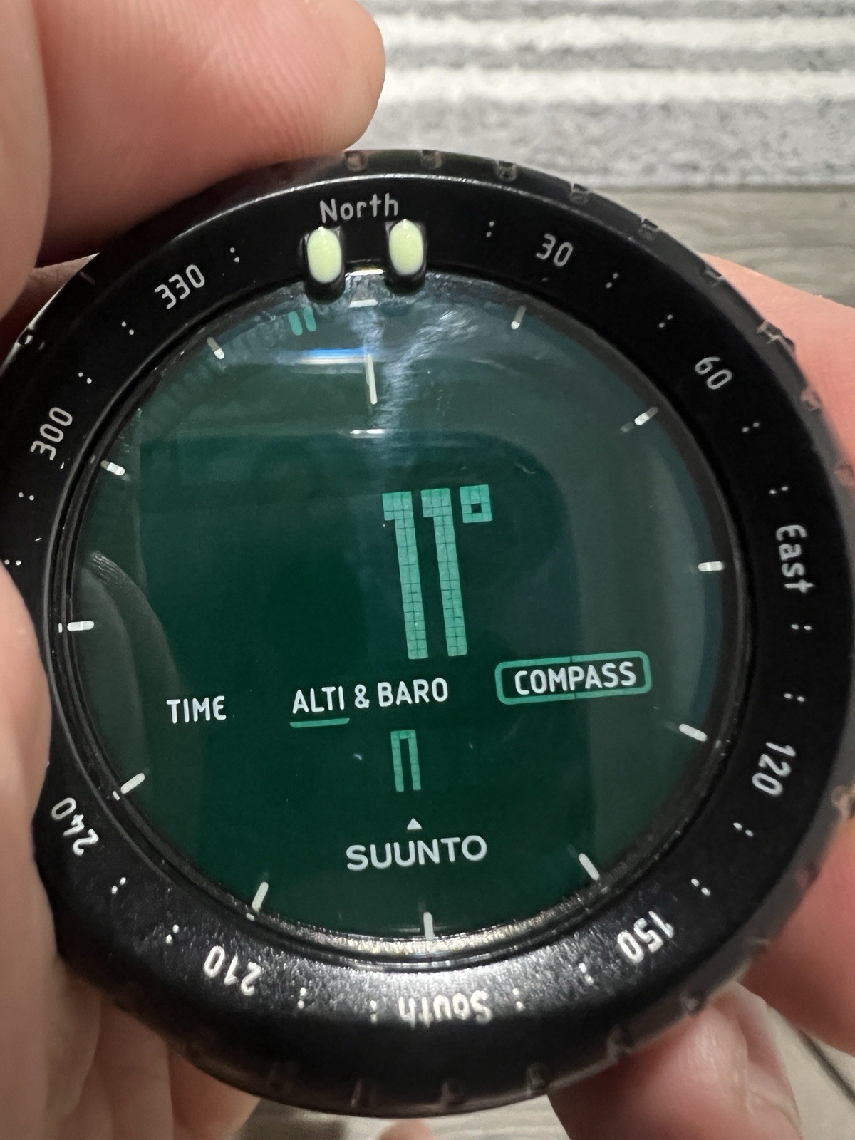 SUUNTO Core All Black Digital Quartz Watch In Good Condition