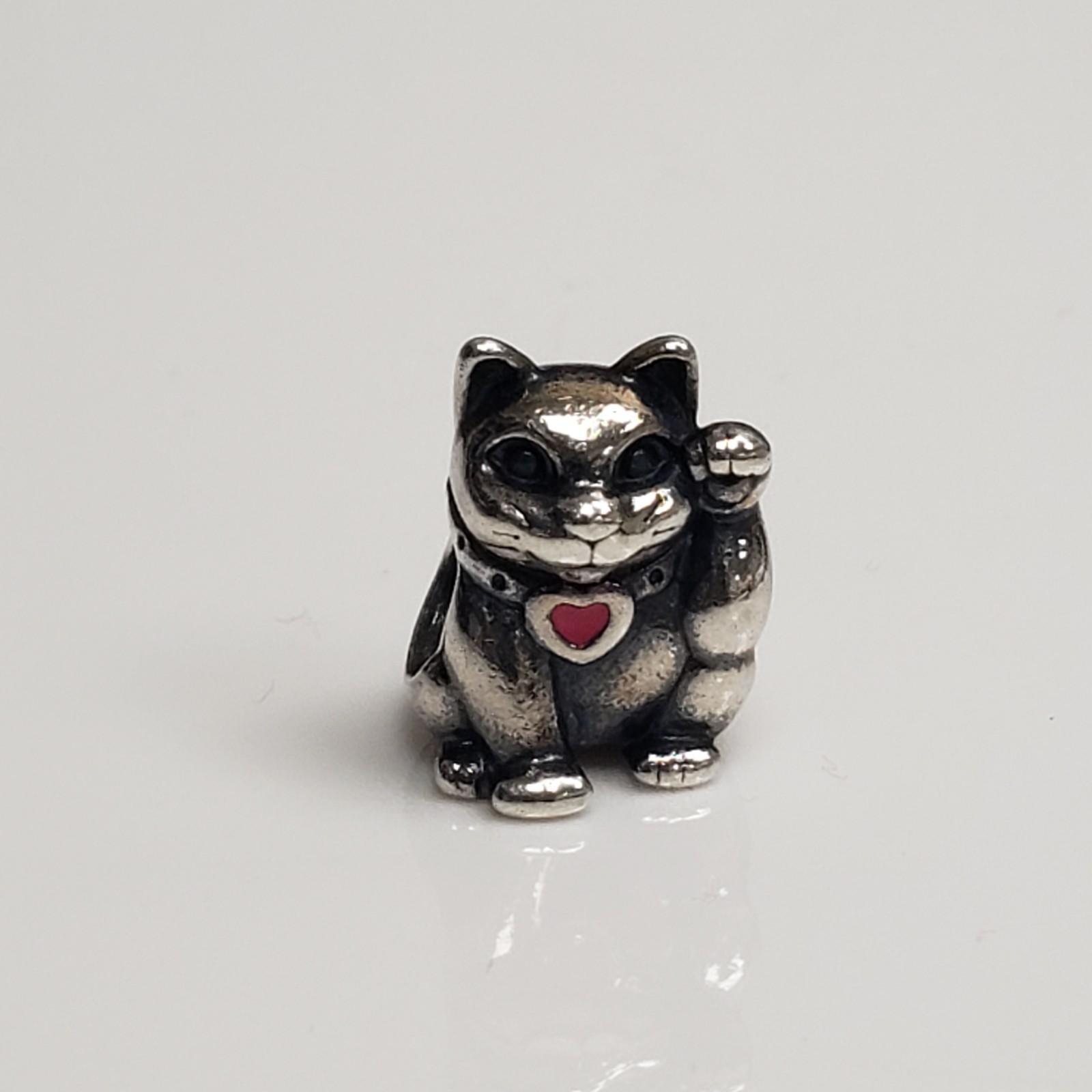Pandora Sterling Silver Lucky Cat Enamel Bead 790989EN05