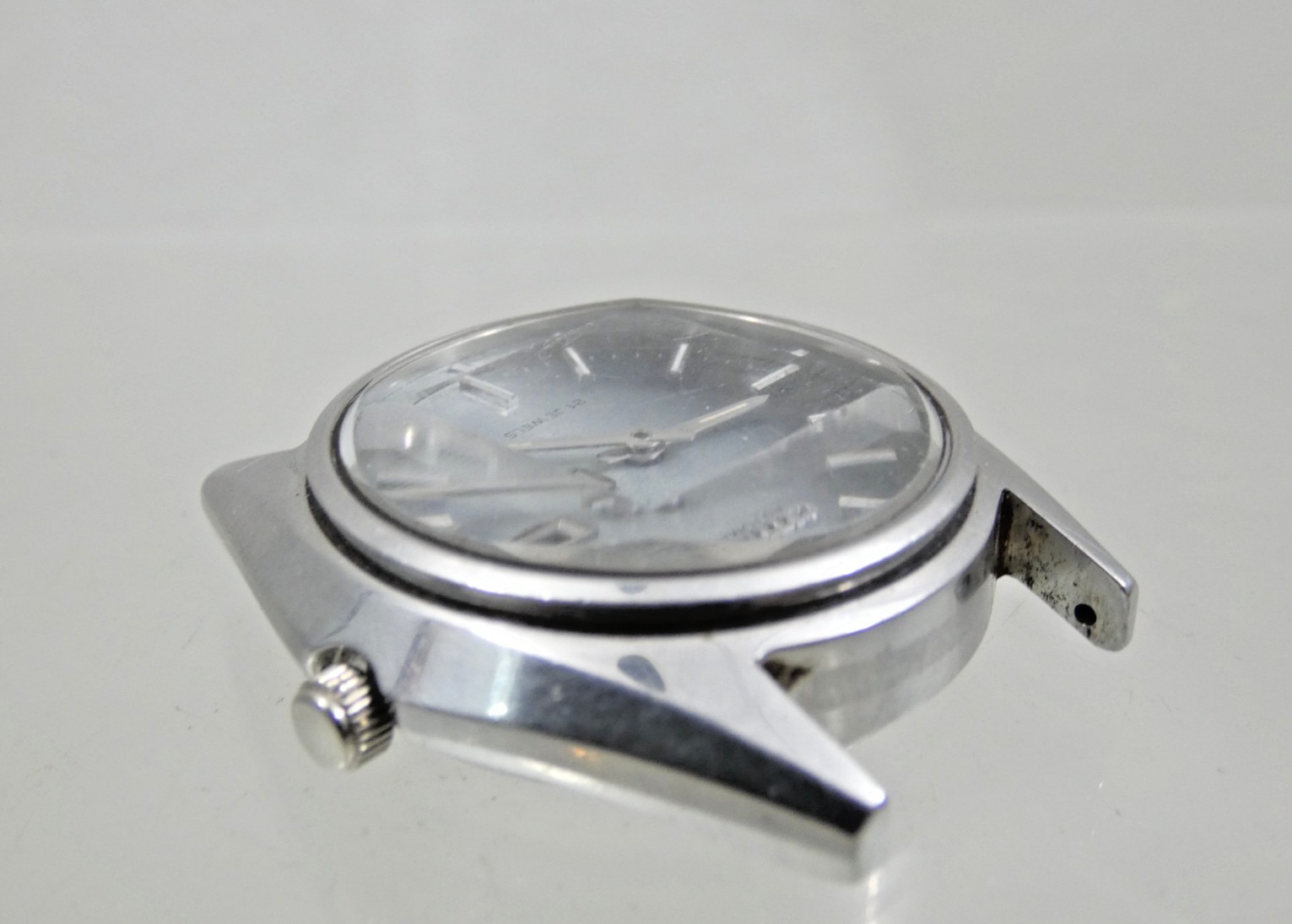 VINTAGE CITIZEN AUTOMATIC WATCH faceted crystal 6501 / 61-0593