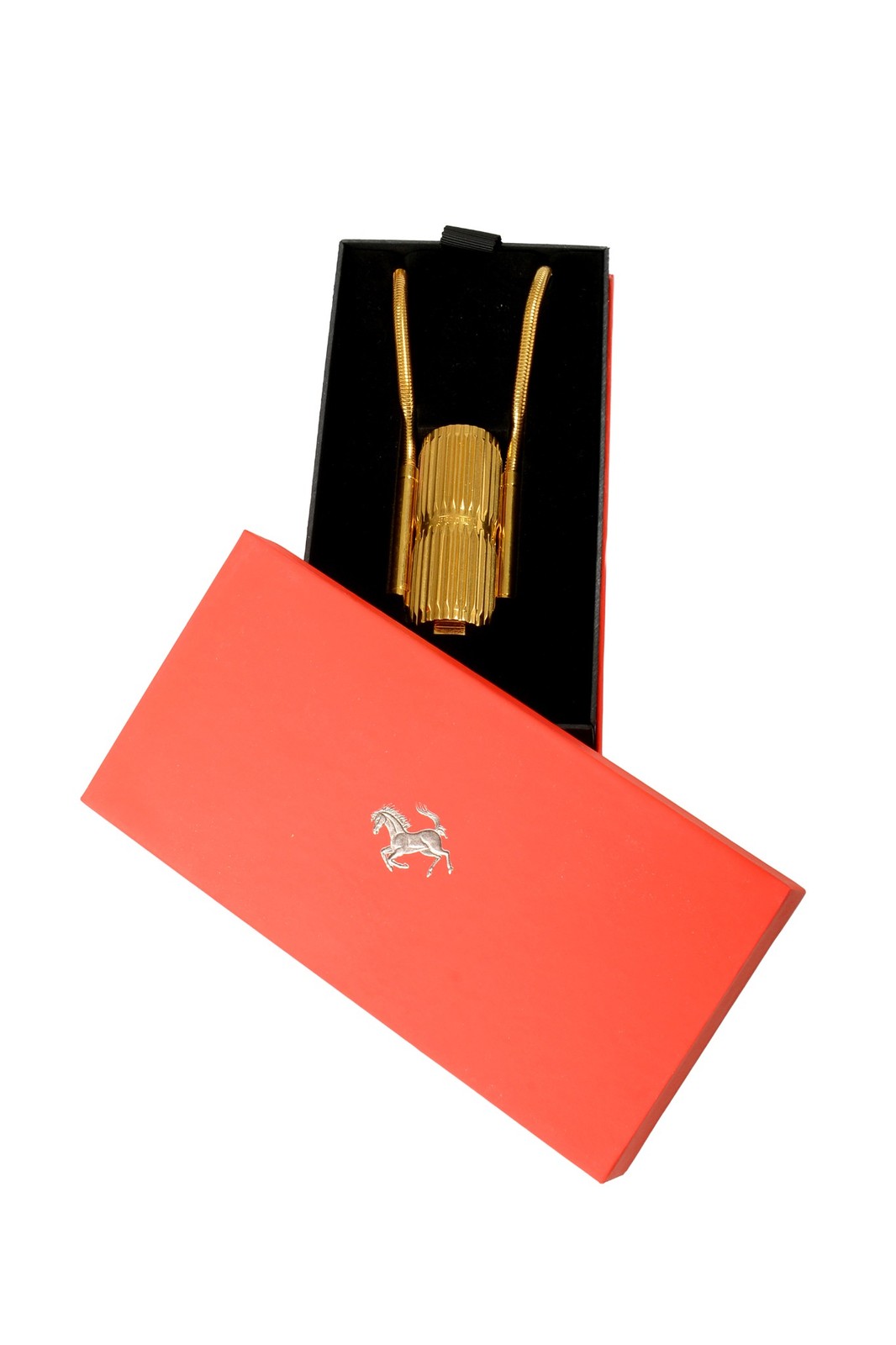 Scuderia Ferrari Gold Color Circuit Necklace Racing Capsule