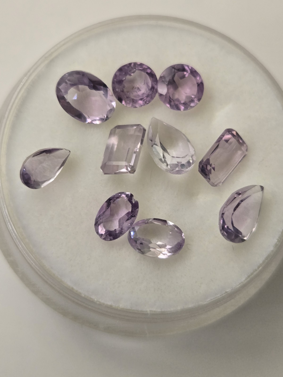 Amethyst Loose Gemstones-multiple Shapes And Shades