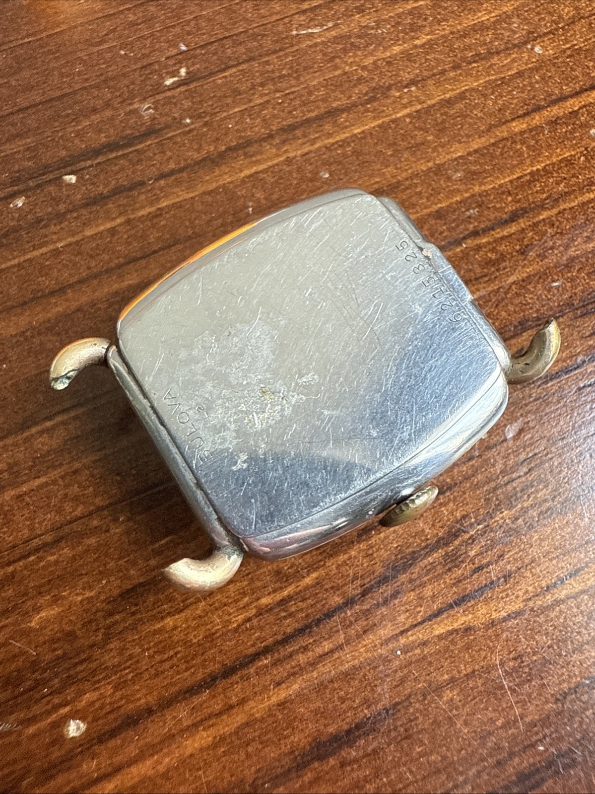 Bulova Director Tank Watch Working Broken Lug