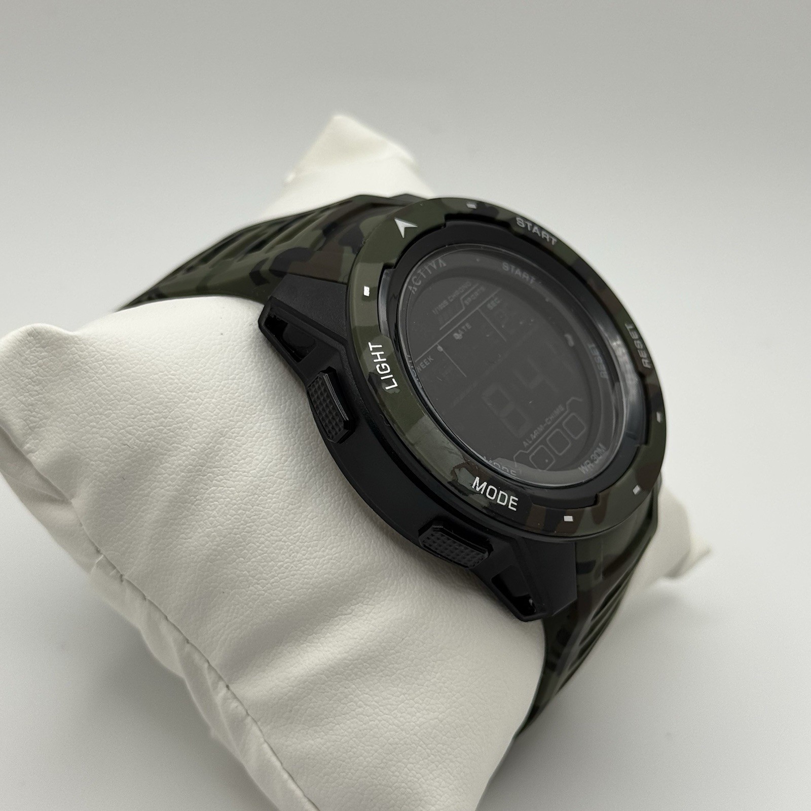 Activa X Invicta Digital Watch Green Camouflage ACW8105MC-001 NEW With box