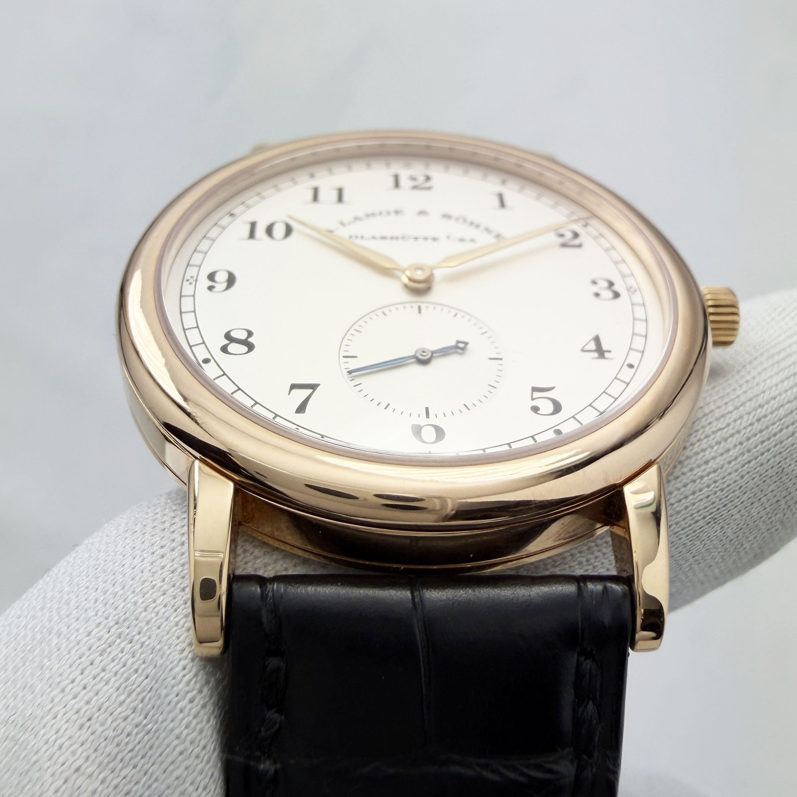 A. Lange & Sohne 1815 206.032 36MM Silver Dial 18K Rose Gold Paper