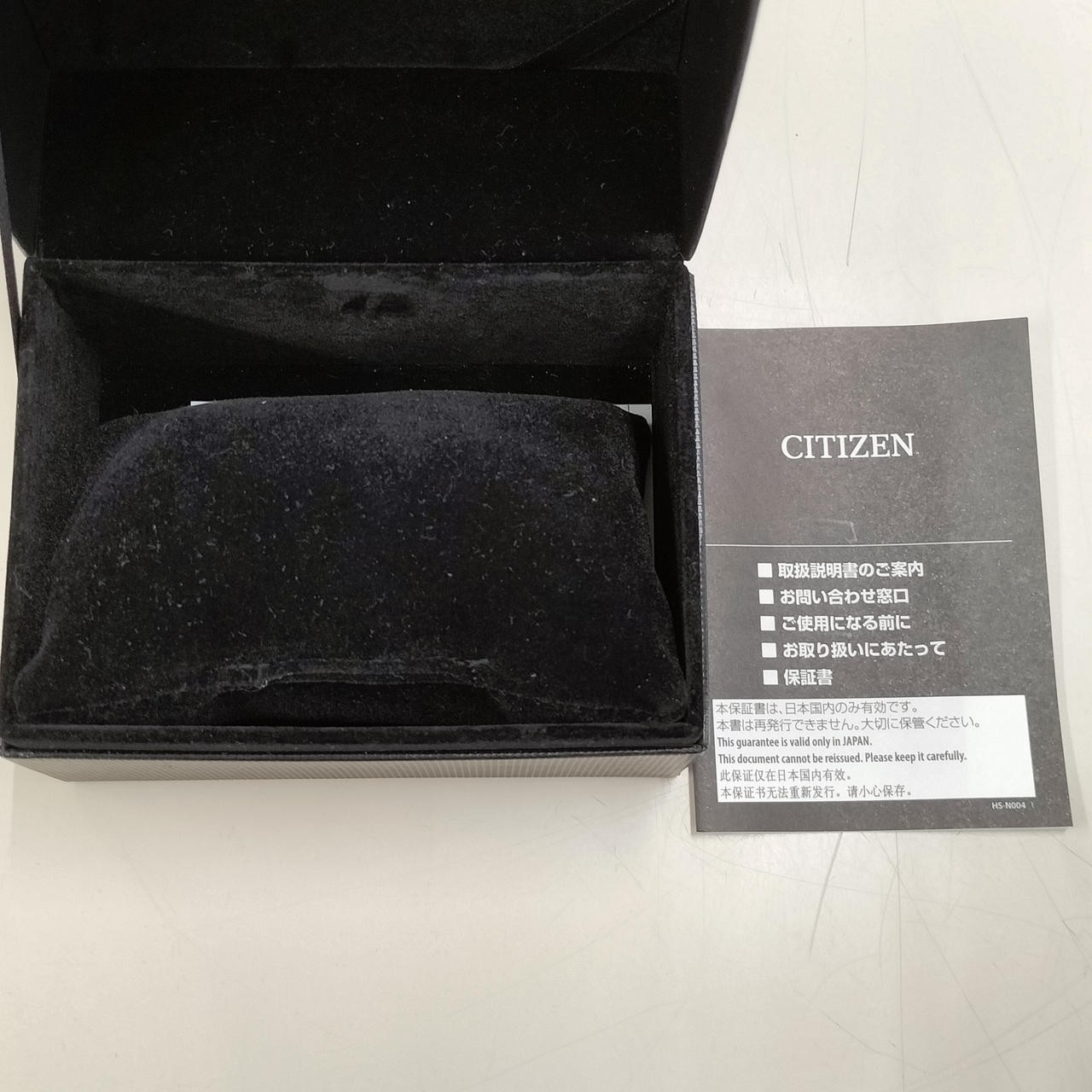 CITIZEN WATCH PROMASTER E168-003FR09 Eco-Drive Quartz Analog Watch Used Japan