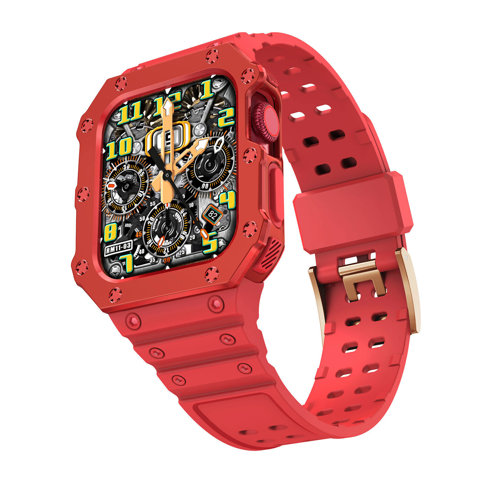 for Apple Watch with Protective Case Rugged for Apple Watch Series7 6 5 4 3 2 1