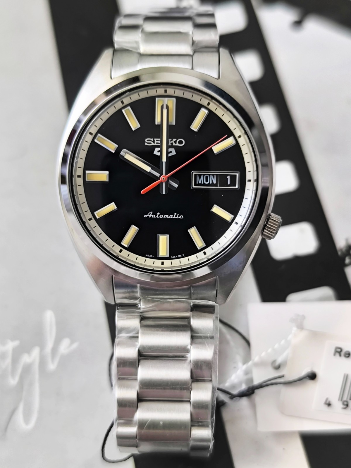 Seiko 5 Sports Asia SNXS series Black Dial SRPK89K1