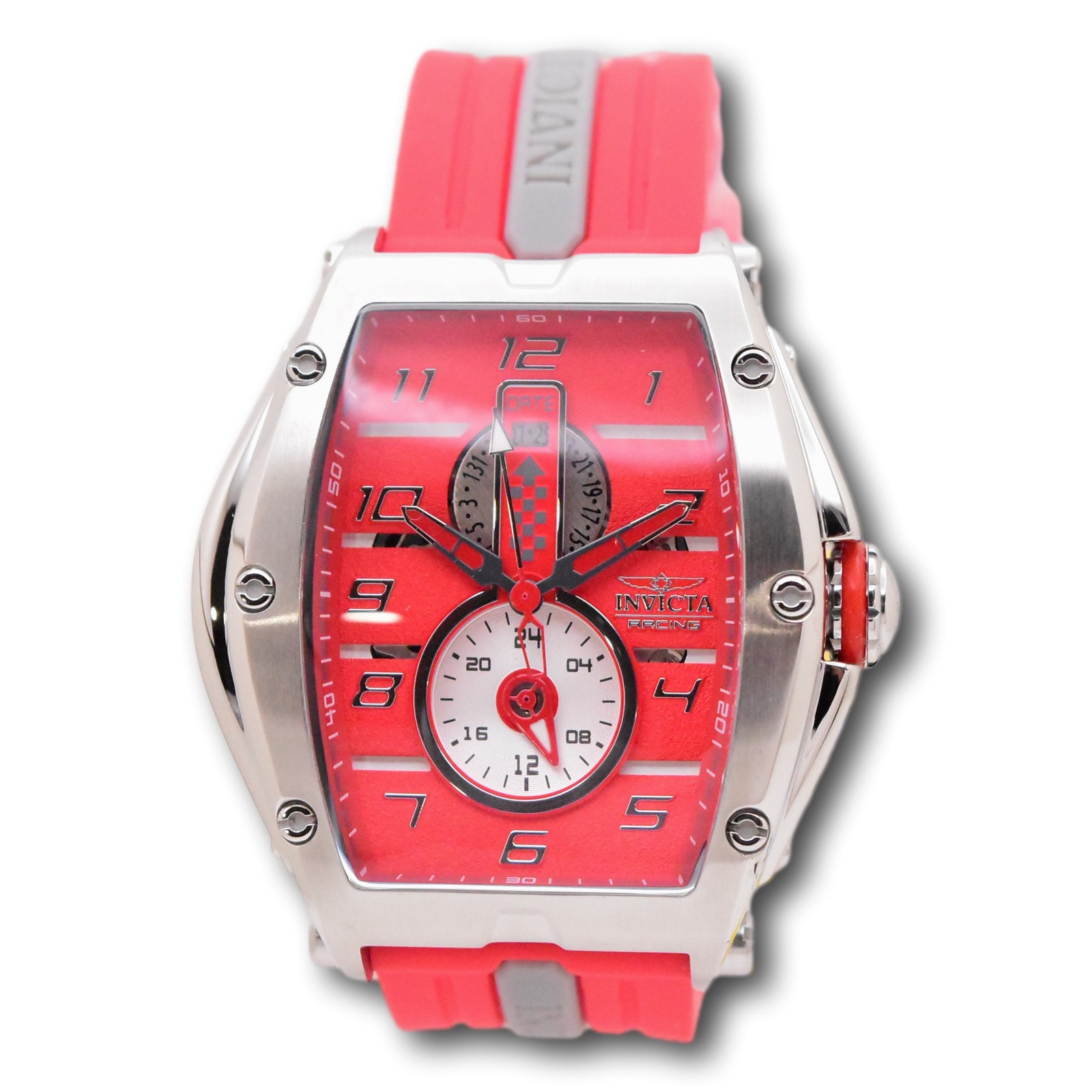 Invicta S1 Rally Diablo Racing RPM Men’s 50mm Red Quartz Watch 47384