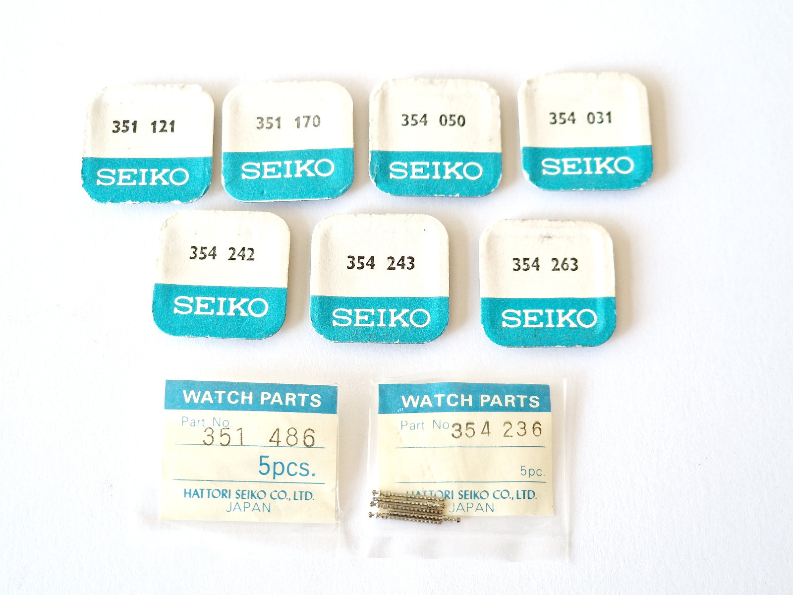 Seiko Watch Stem/Stems (x1) Watch Parts Genuine New List Pick ref