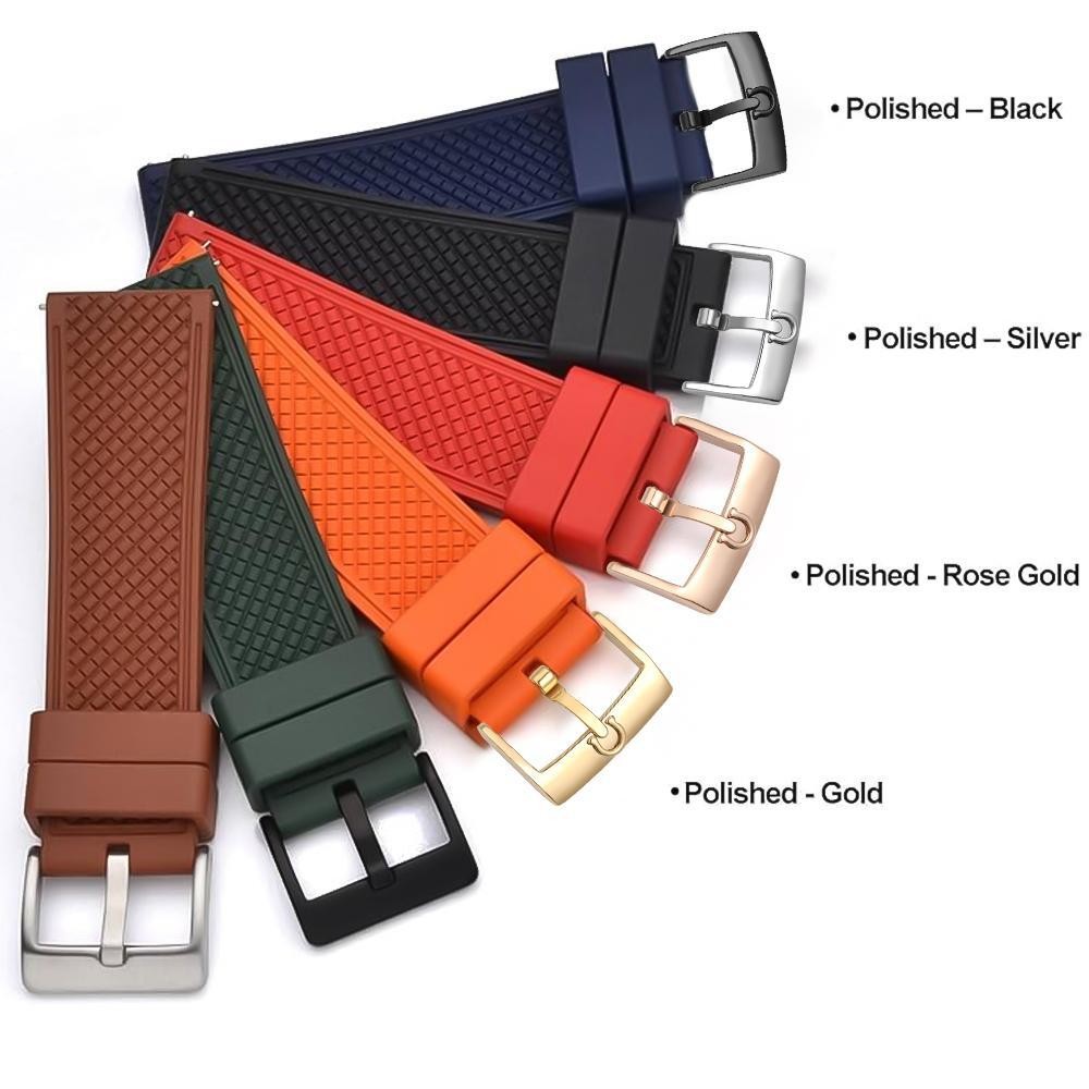 Stainless Steel Watch Buckle 12 14 16 18 20mm Substitute for Omega Watch Clasp