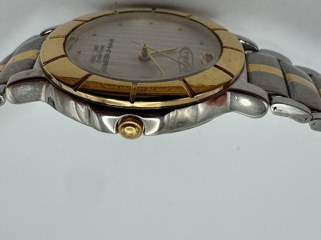 Ladies Nero Pa-Nero Milano Two Tone Quartz Watch New Battery