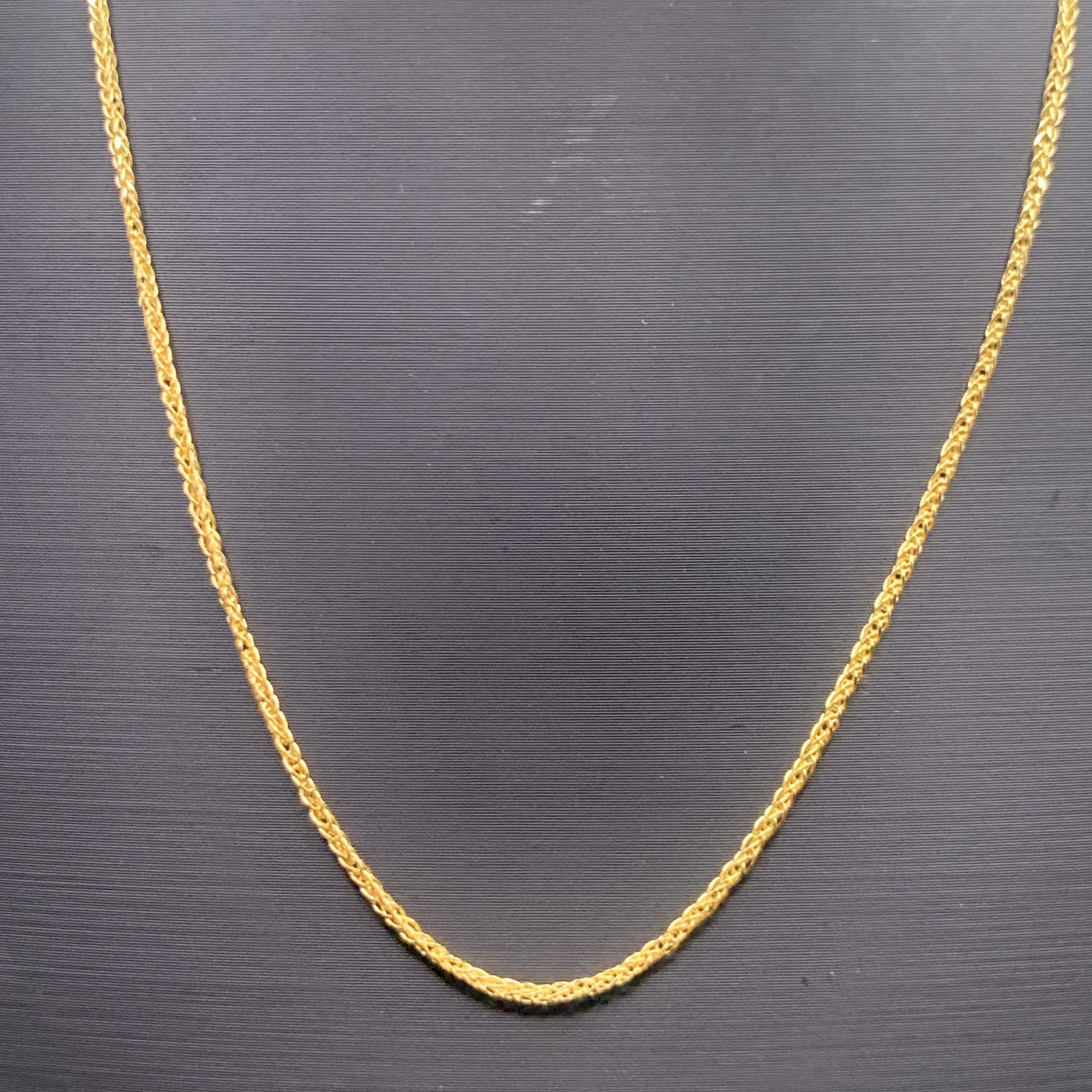 10k Yellow Gold Singapore 18” 1.8mm